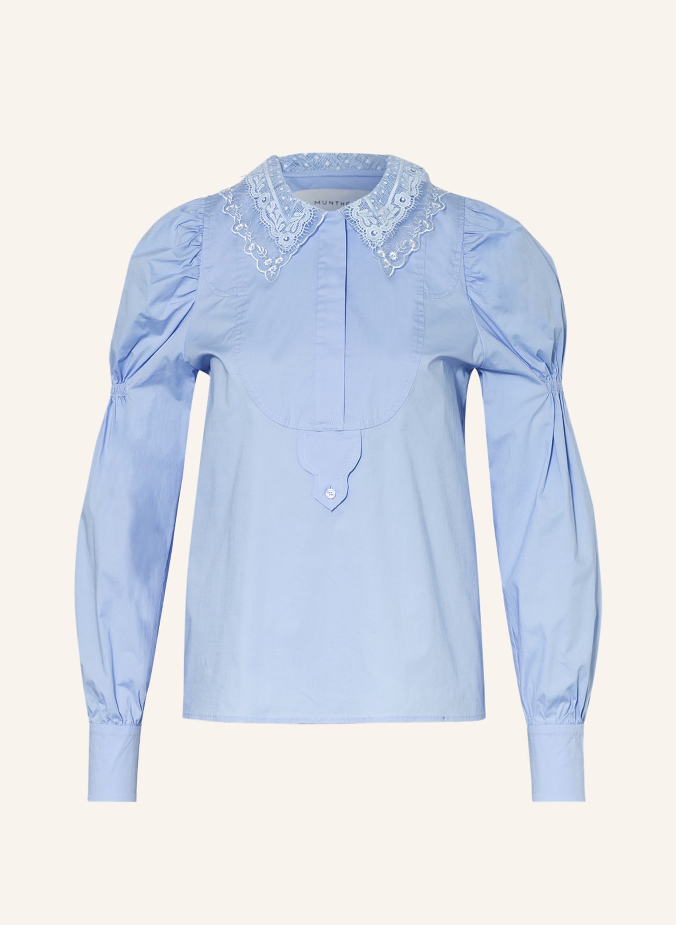 MUNTHE Blouse-style shirt NOI , Color: LIGHT BLUE (Image 1)