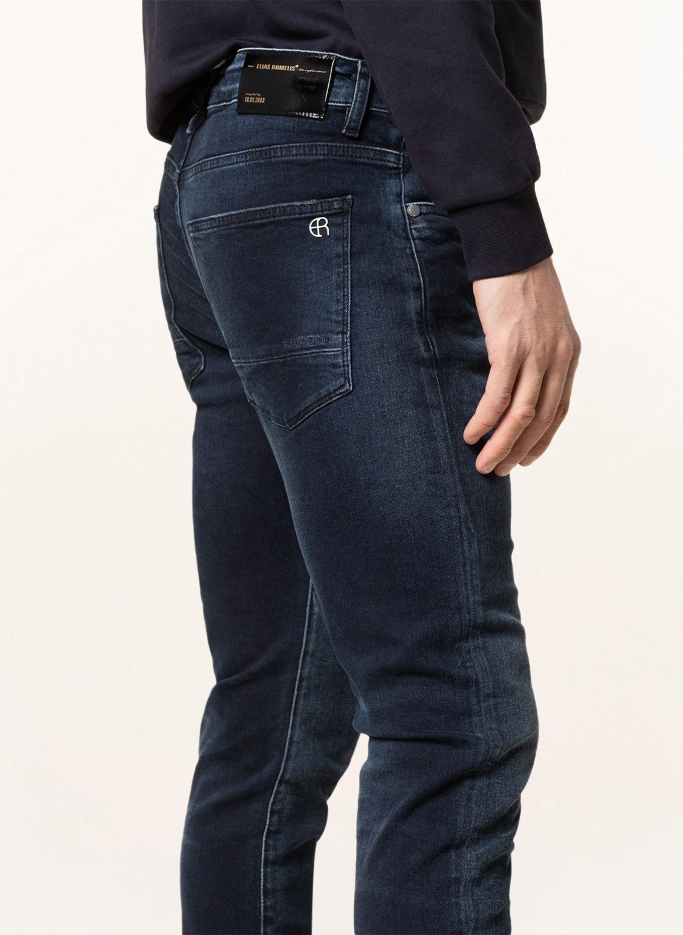 ELIAS RUMELIS Jeans ERDAVE Comfort Fit, Farbe: 655 PHILOSPHICAL BLUE (Bild 5)