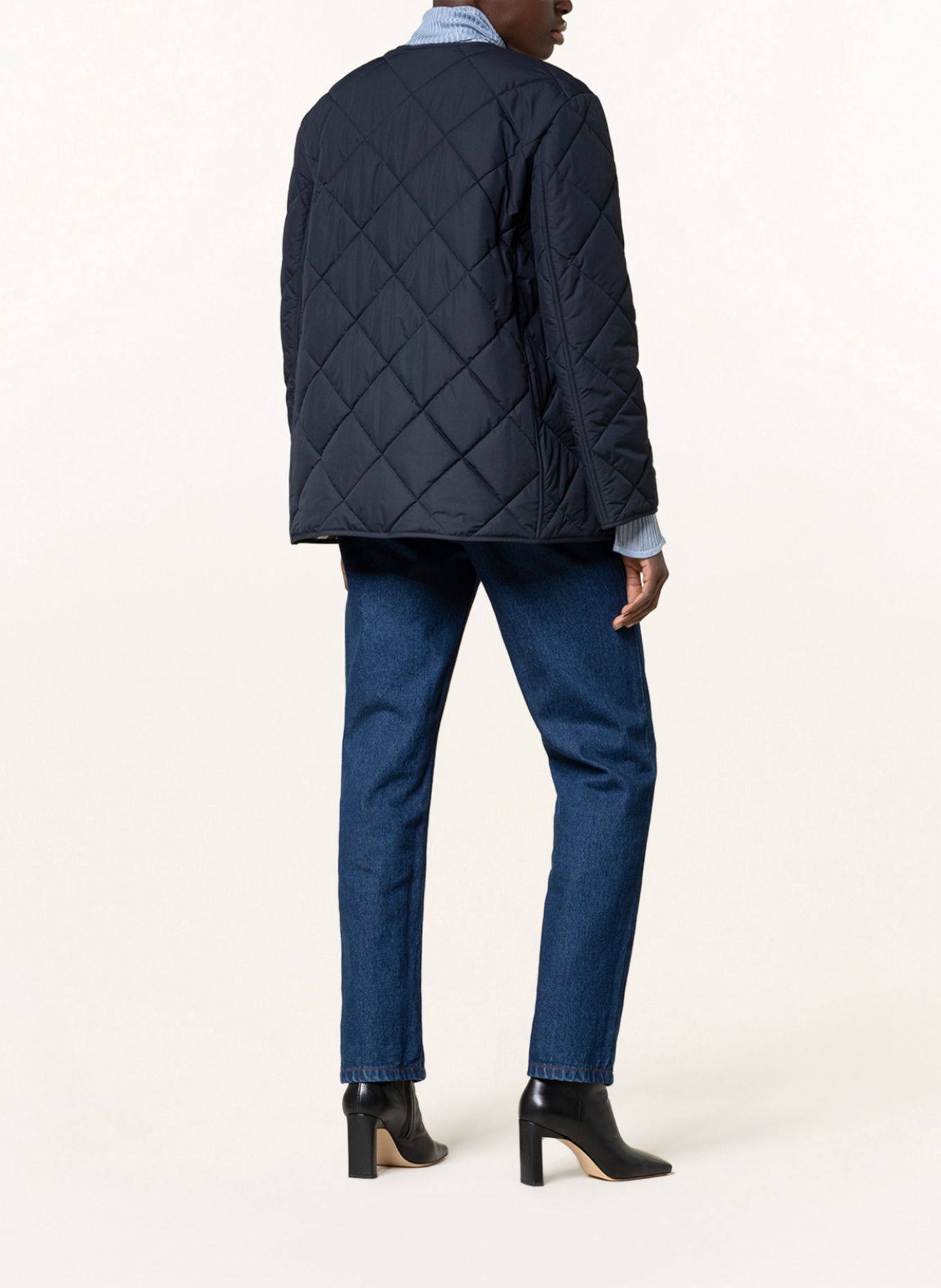 Burberry jacket mens blue clearance