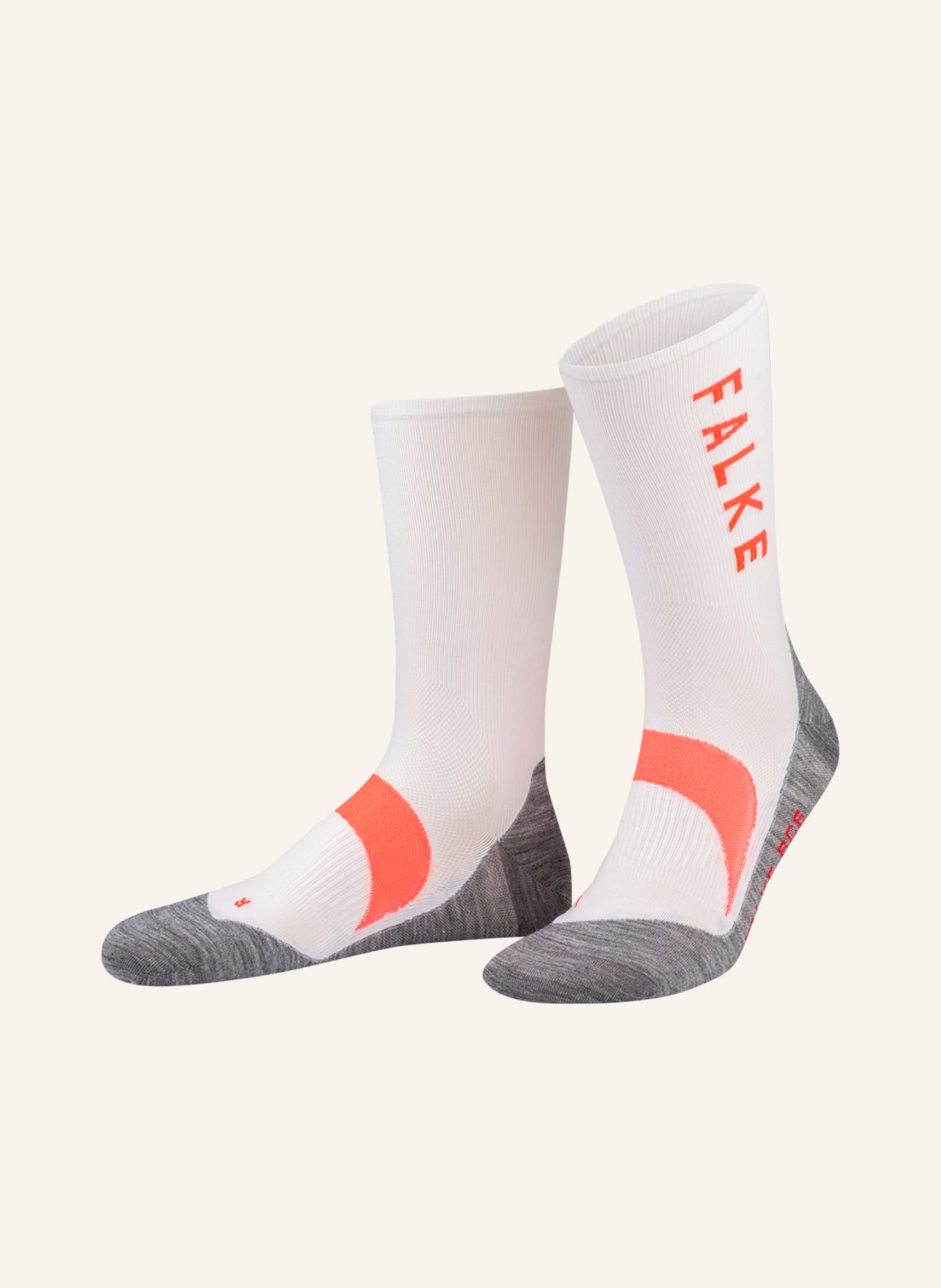 FALKE Socks BC6 with extra light padding, Color: 2001 WHITE (Image 1)