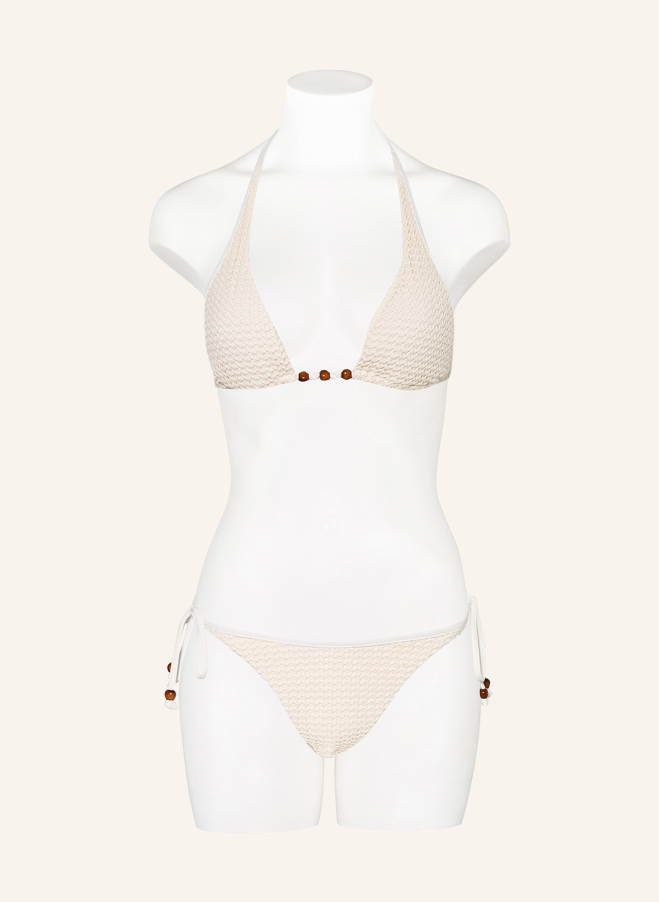 SEAFOLLY Triangle bikini bottoms DREAM CATCHER, Color: ECRU (Image 2)