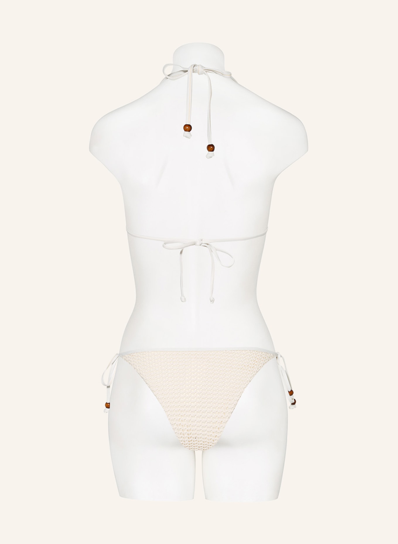 SEAFOLLY Triangle bikini bottoms DREAM CATCHER, Color: ECRU (Image 3)