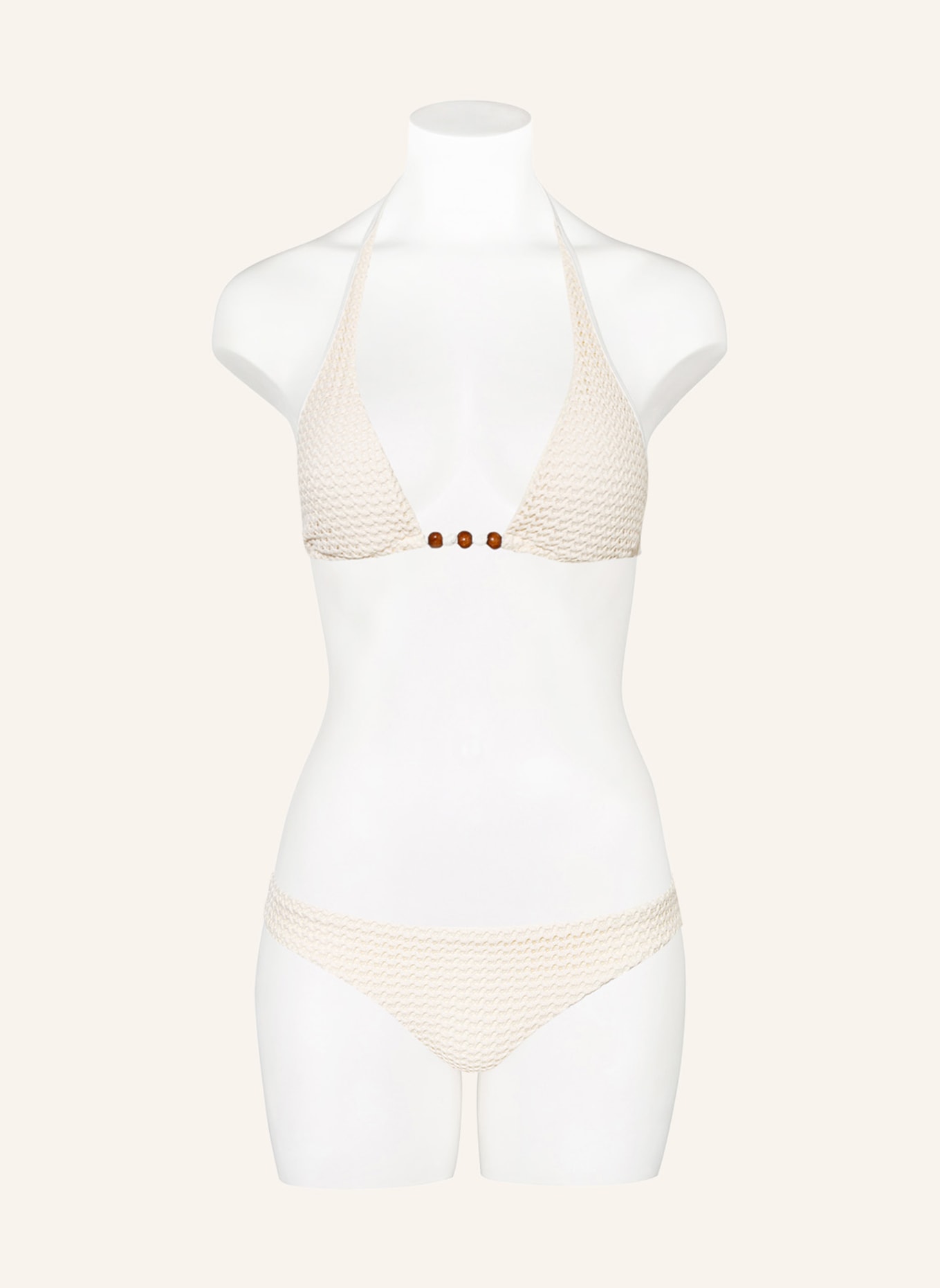 SEAFOLLY Dół od bikini basic DREAM CATCHER, Kolor: ECRU (Obrazek 2)