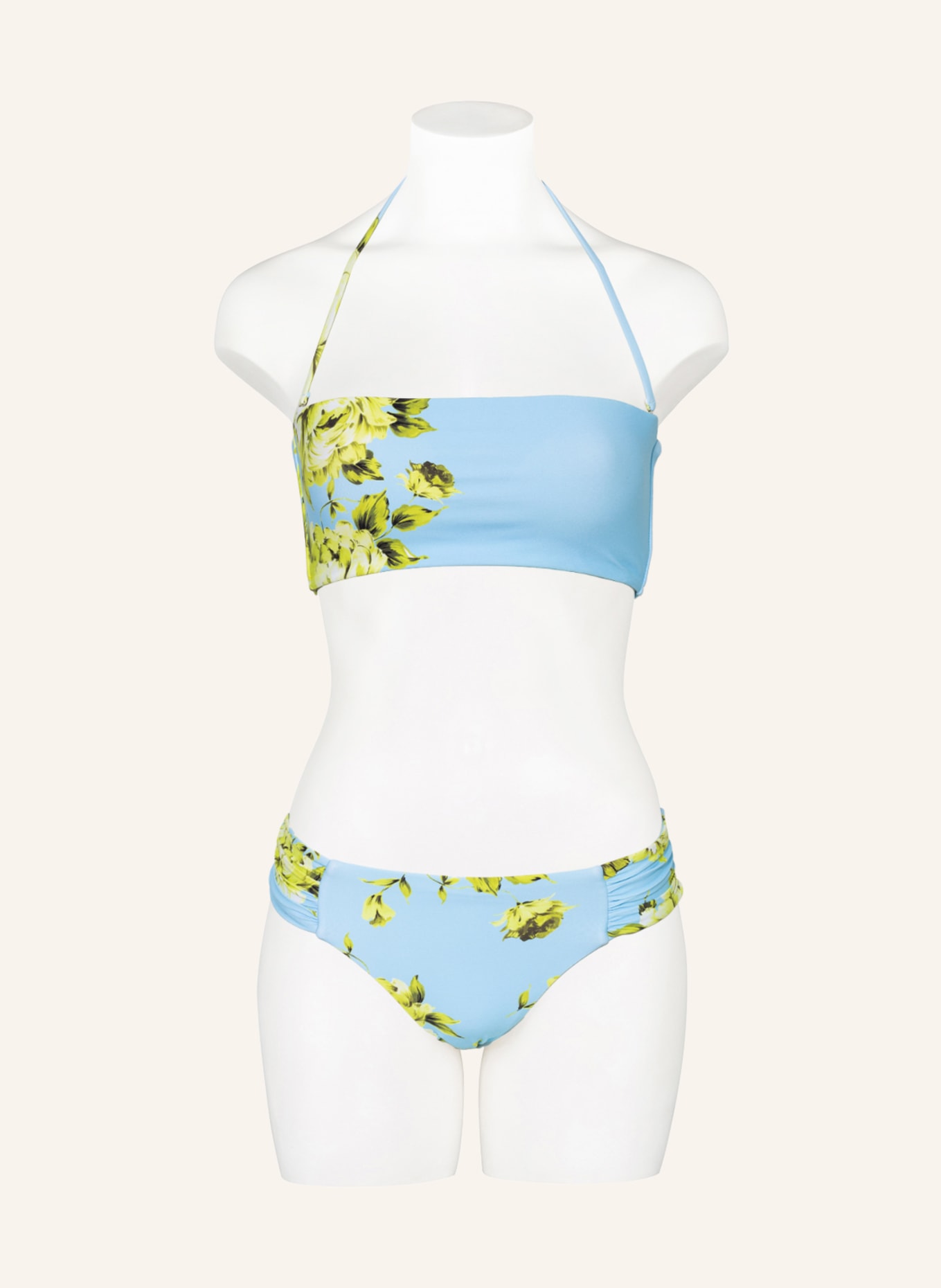 SEAFOLLY Panty bikini bottoms FULL BLOOM, Color: TURQUOISE/ LIGHT GREEN (Image 2)