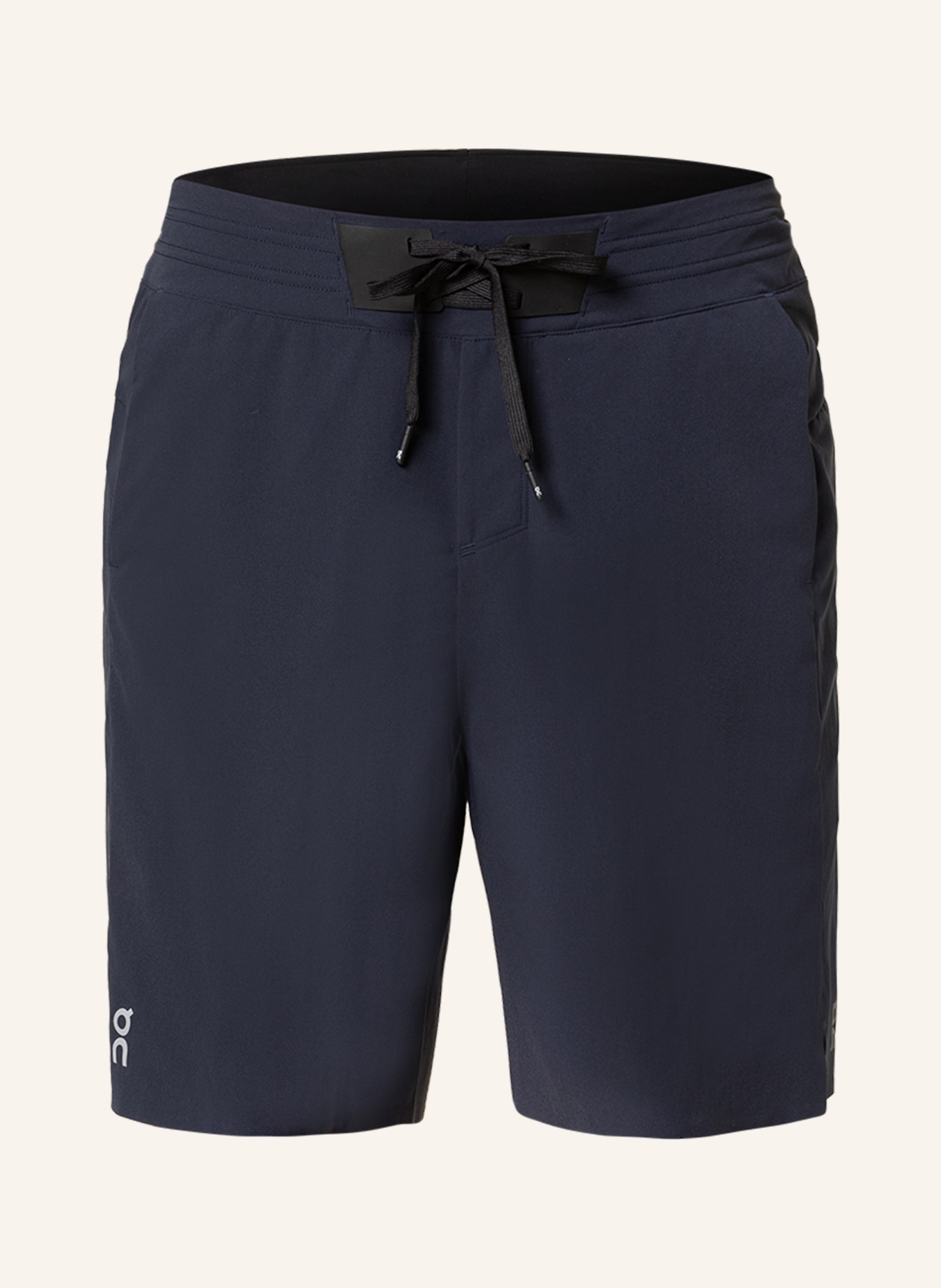 On 2-in-1 running shorts HYBRID, Color: DARK BLUE (Image 1)