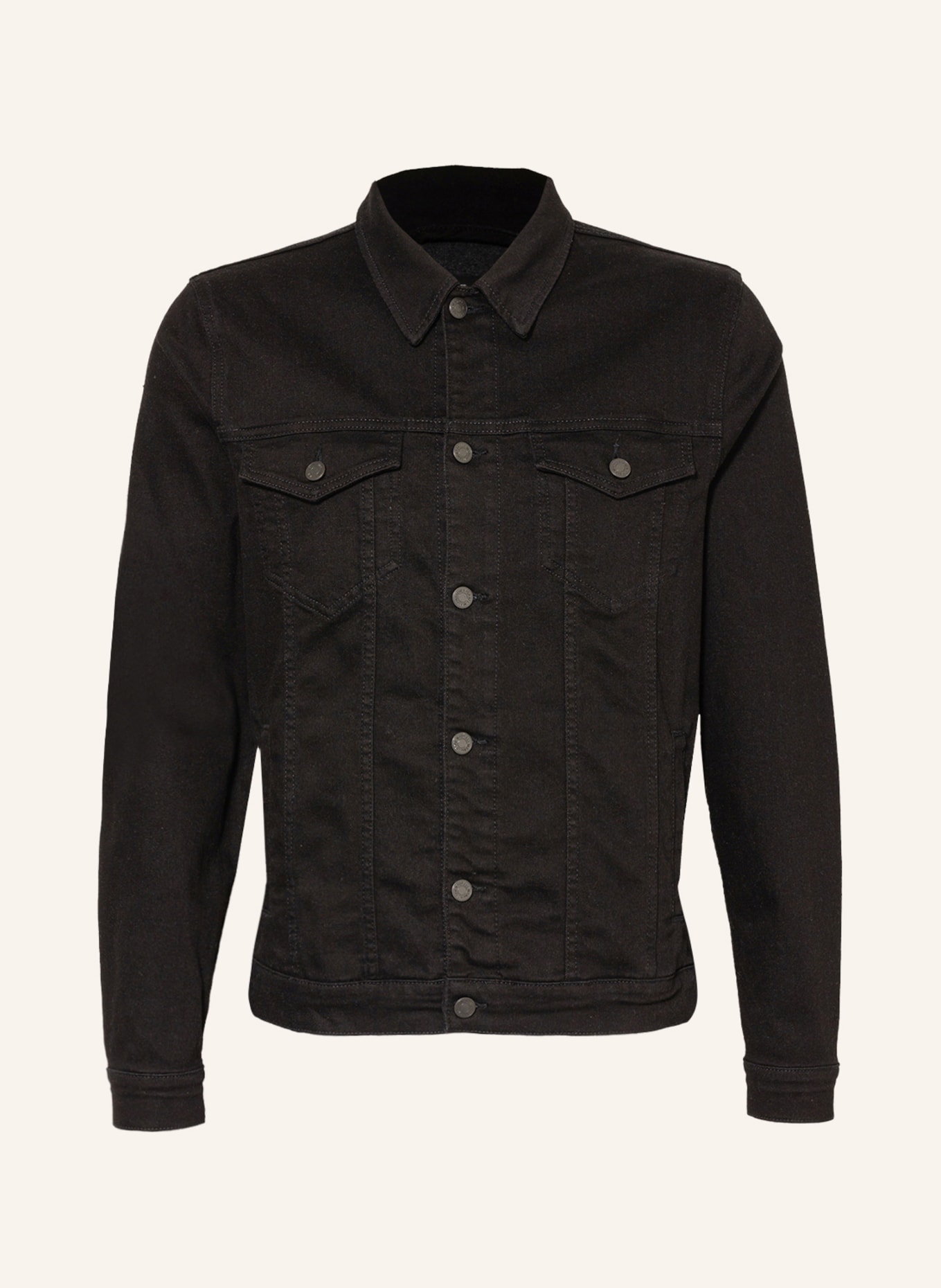 7 for all mankind Denim jacket PERFECT JACKET, Color: BLACK (Image 1)