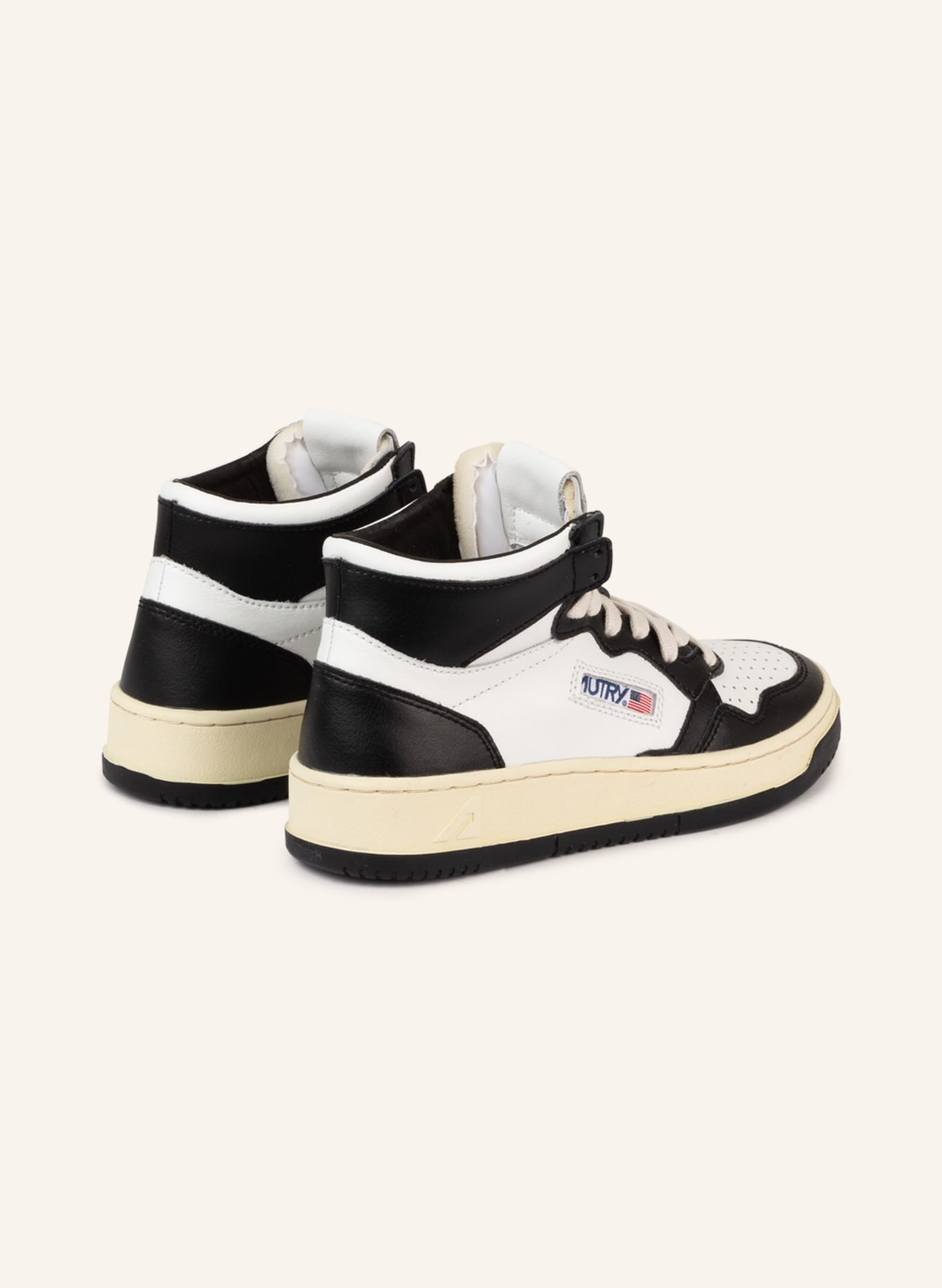 AUTRY High-top sneakers MEDALIST, Color: WHITE/ BLACK (Image 2)