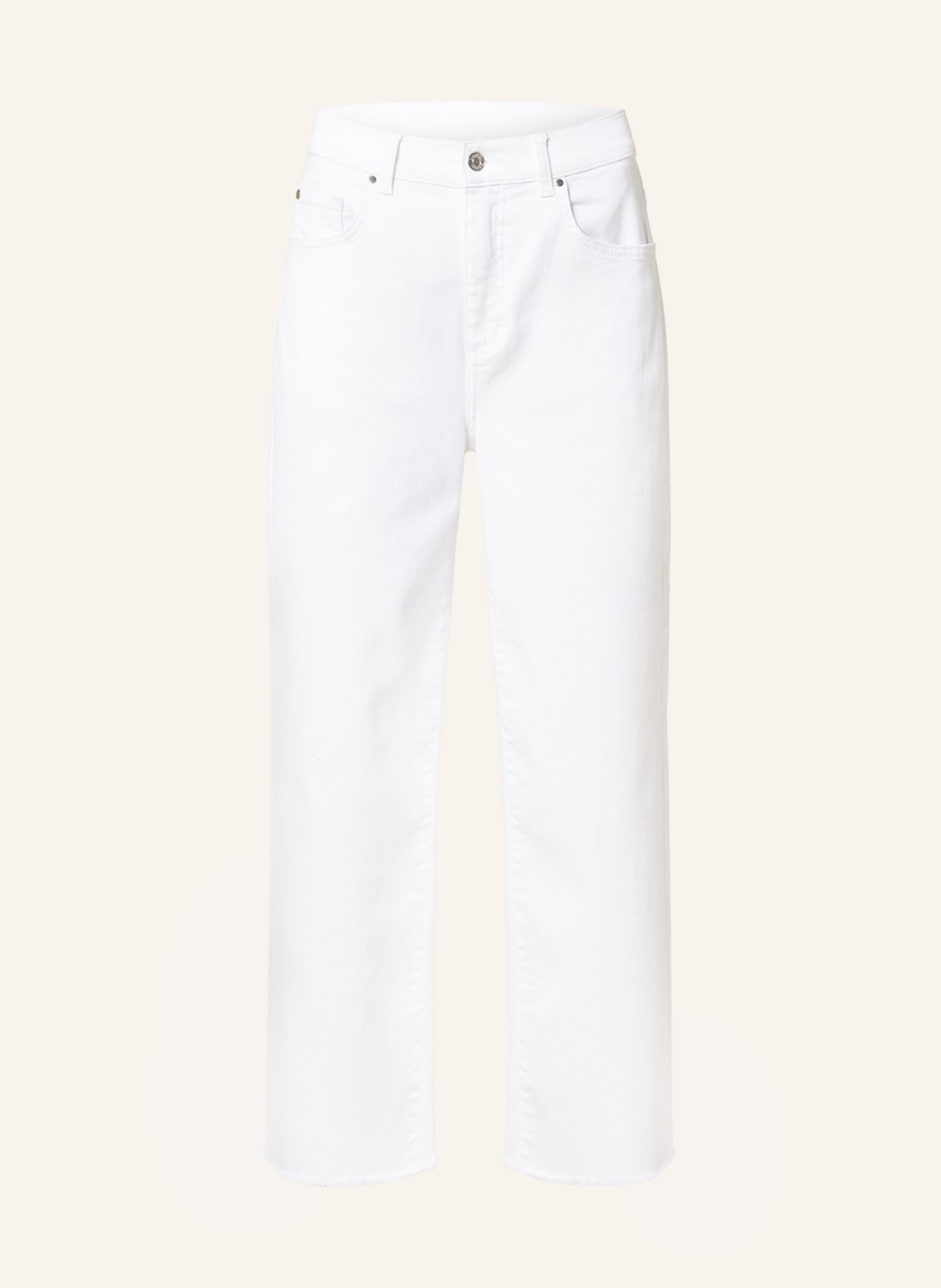 darling harbour Culotte jeans, Color: WHITE (Image 1)