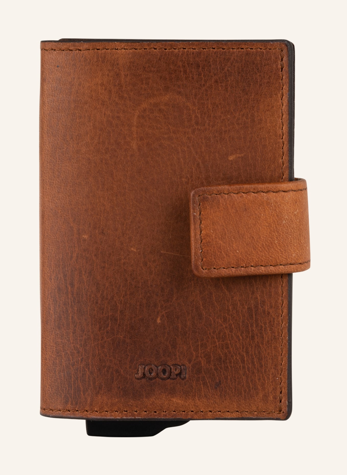 JOOP! Card case LORETO E-CAGE, Color: LIGHT BROWN (Image 1)