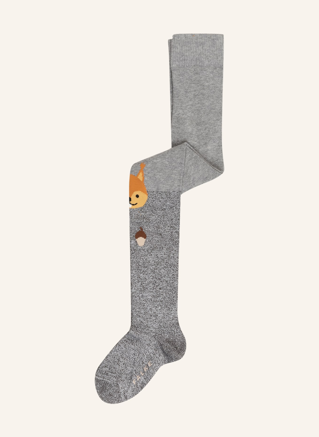 FALKE Strumpfhose SQUIRREL , Farbe: GRAU/ DUNKELGRAU (Bild 1)