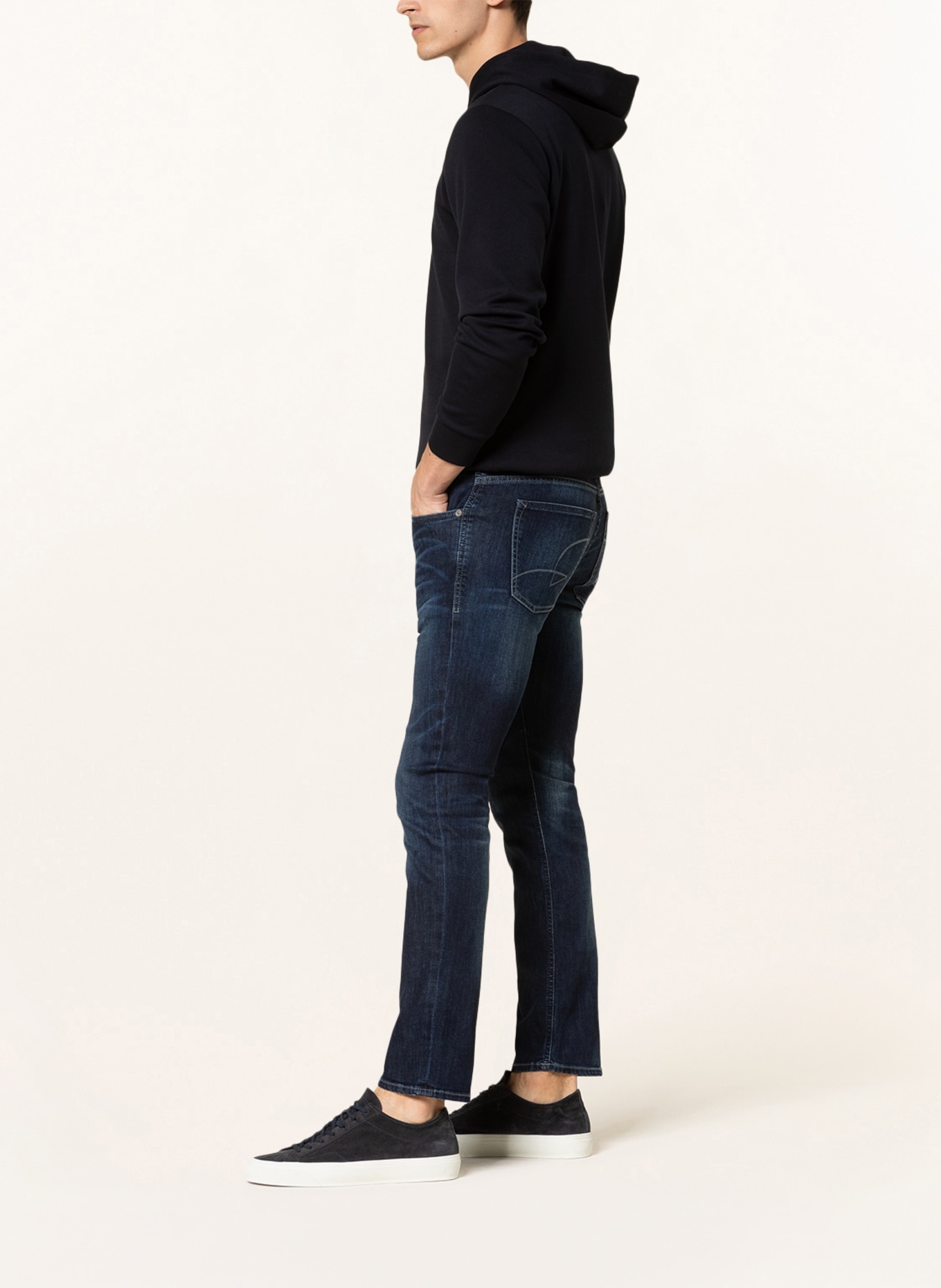 BALDESSARINI Jeans Regular Fit, Color: 6814 dark blue used buffies (Image 4)