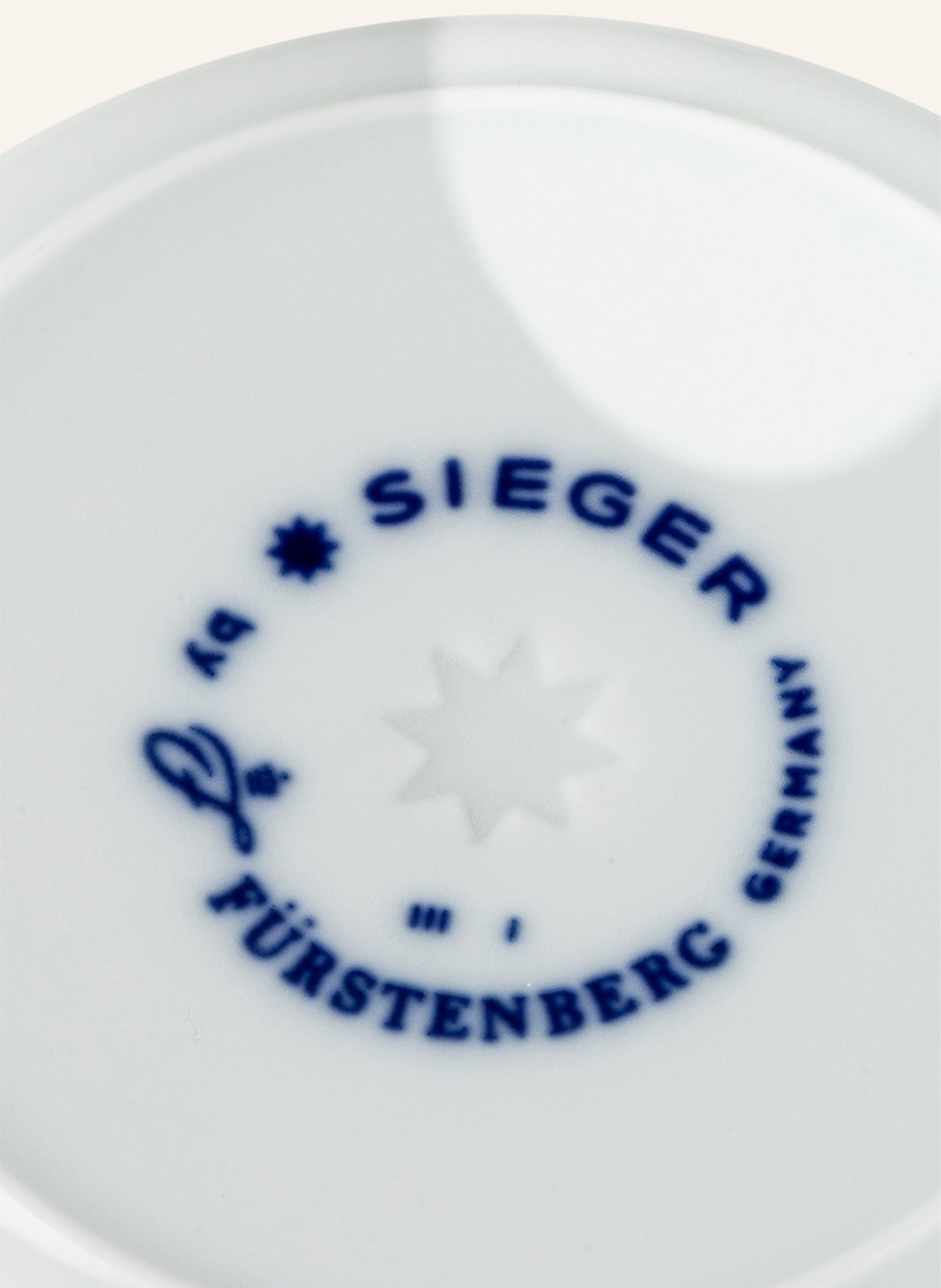 SIEGER by FÜRSTENBERG Becher SIP OF GOLD, Farbe: WEISS/ PLATIN (Bild 3)