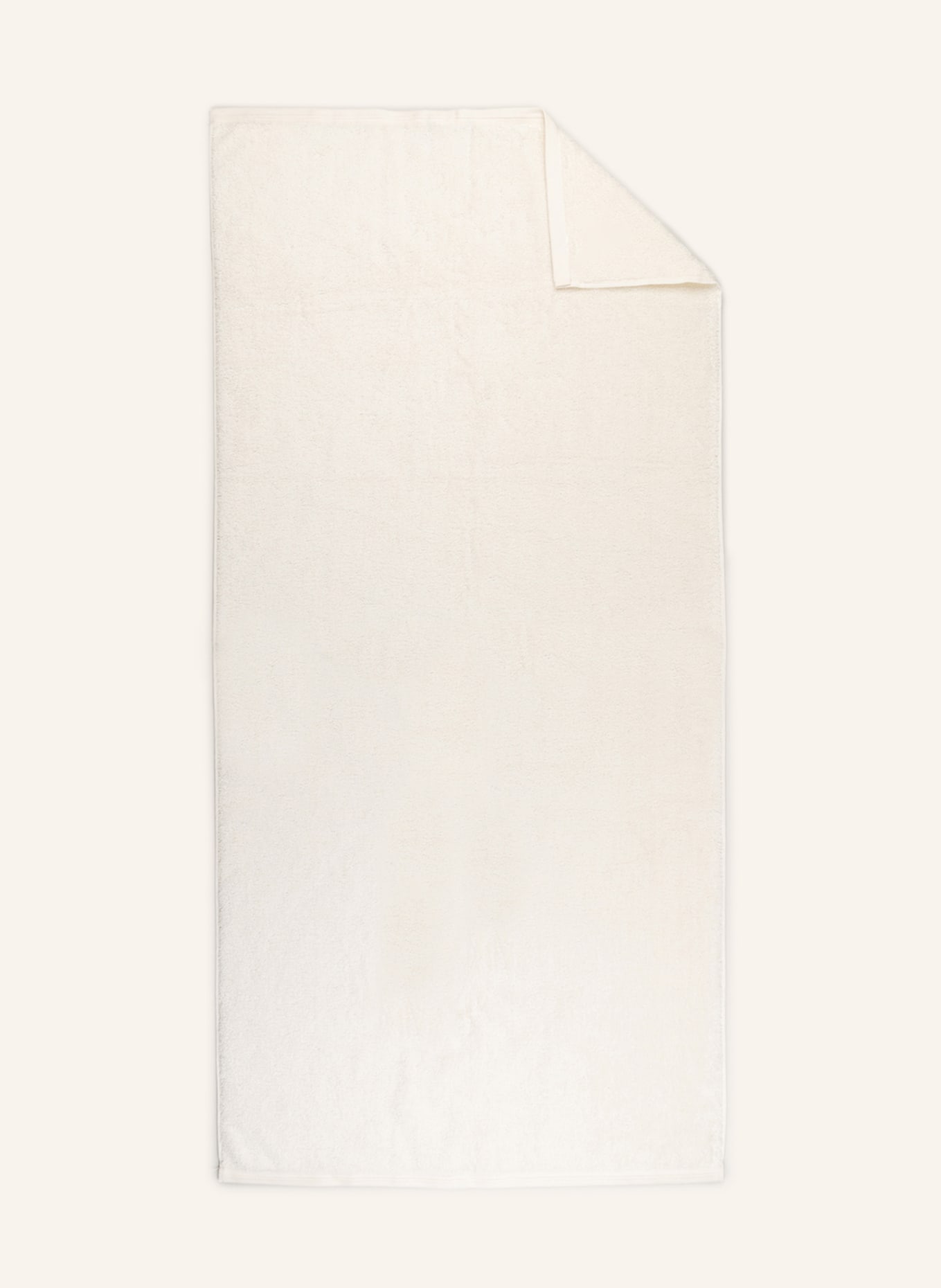 VOSSEN Duschtuch VEGAN LIFE: ECRU