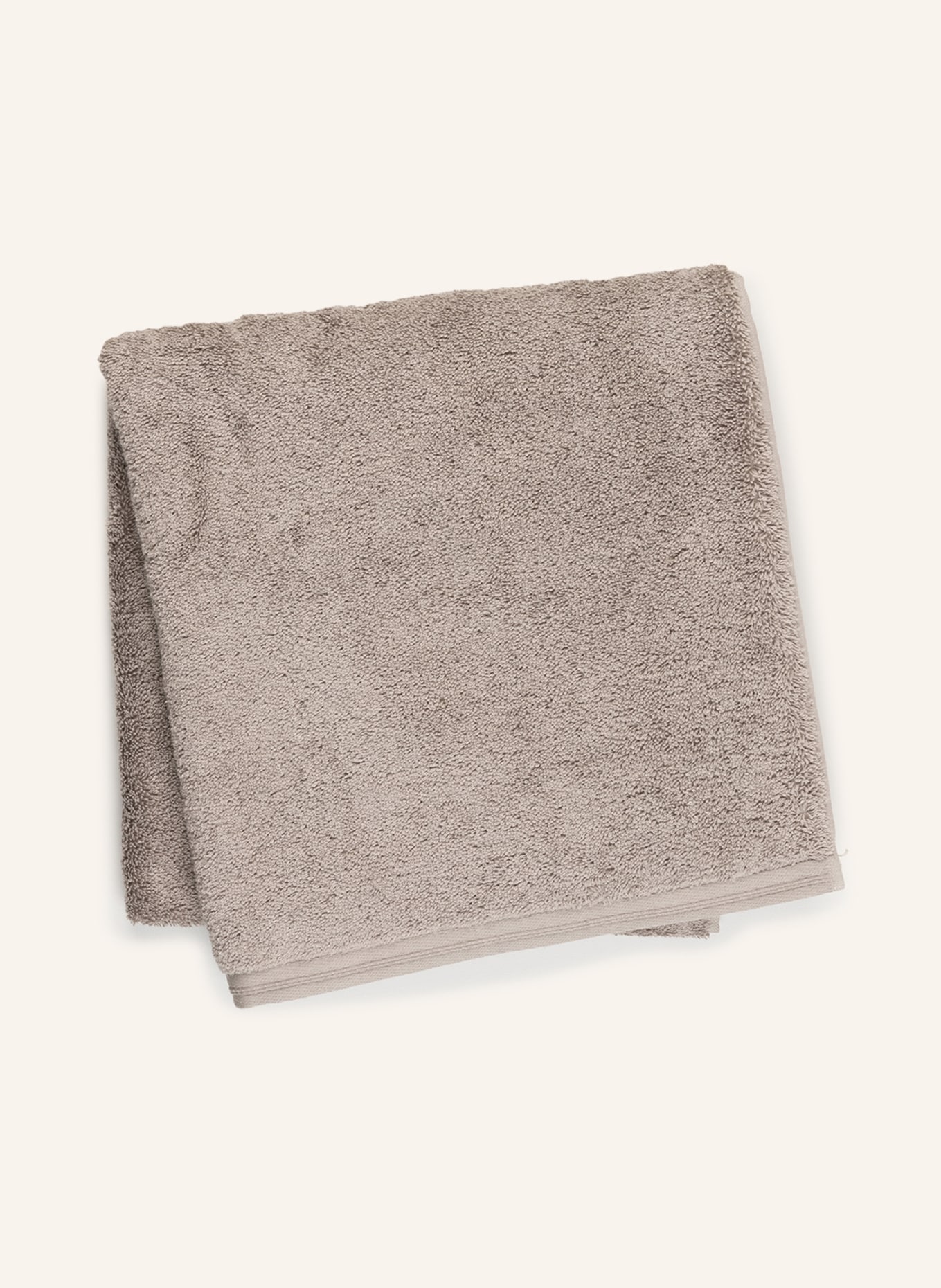 VOSSEN Duschtuch VEGAN LIFE: GRAU