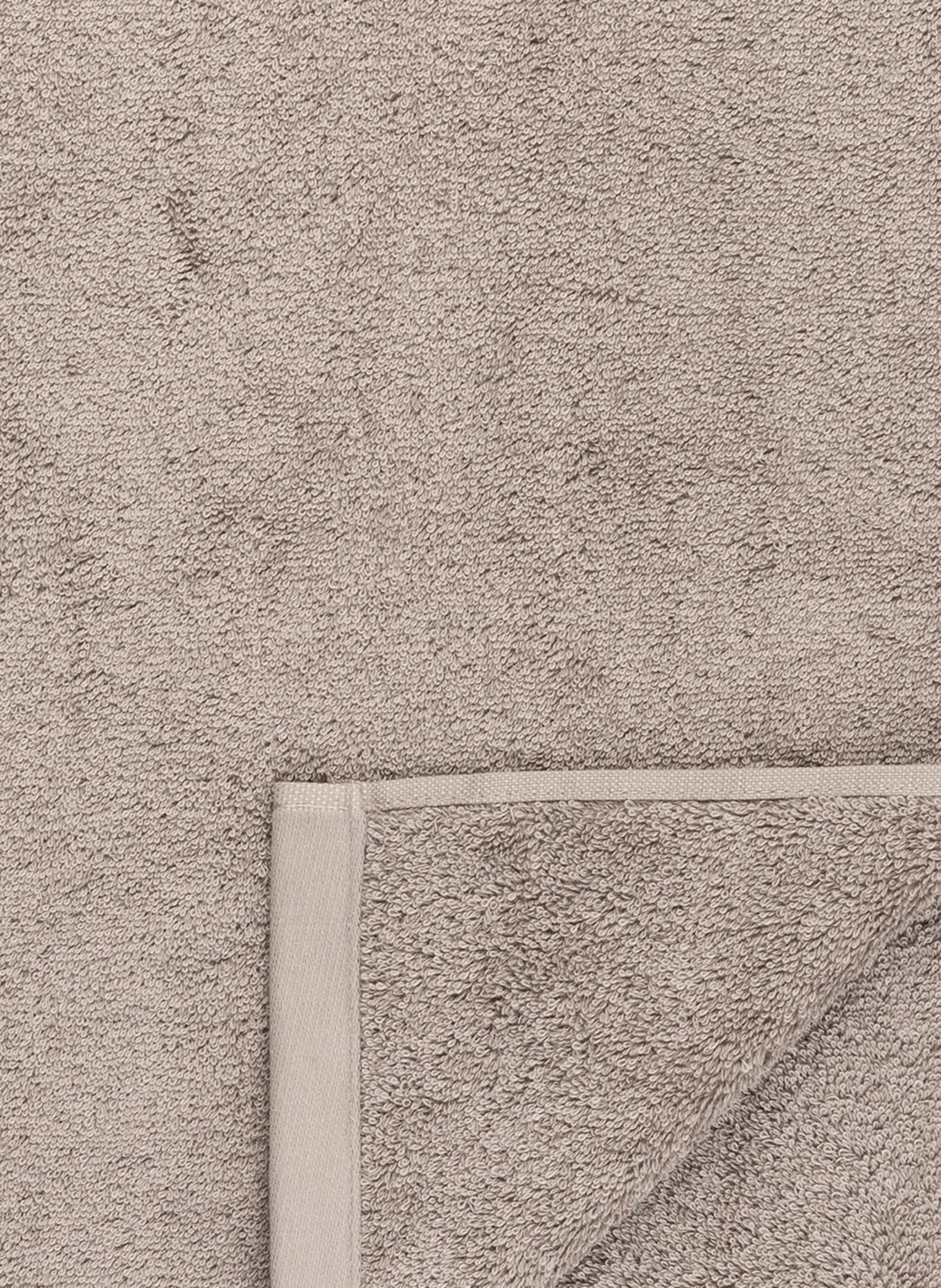 VOSSEN Handtuch VEGAN LIFE: TAUPE