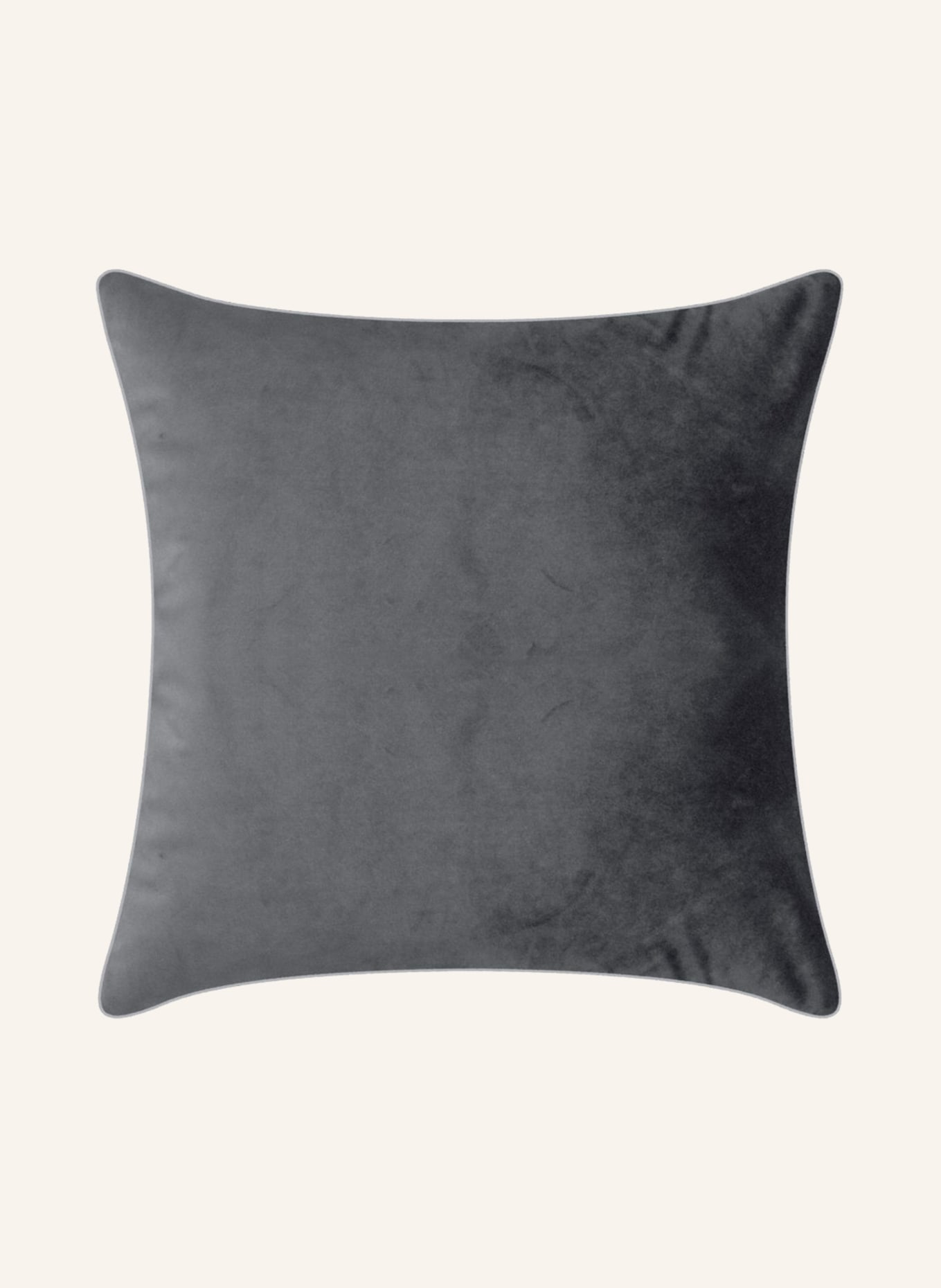 PAD Velvet decorative cushion cover ELEGANCE: GRAY