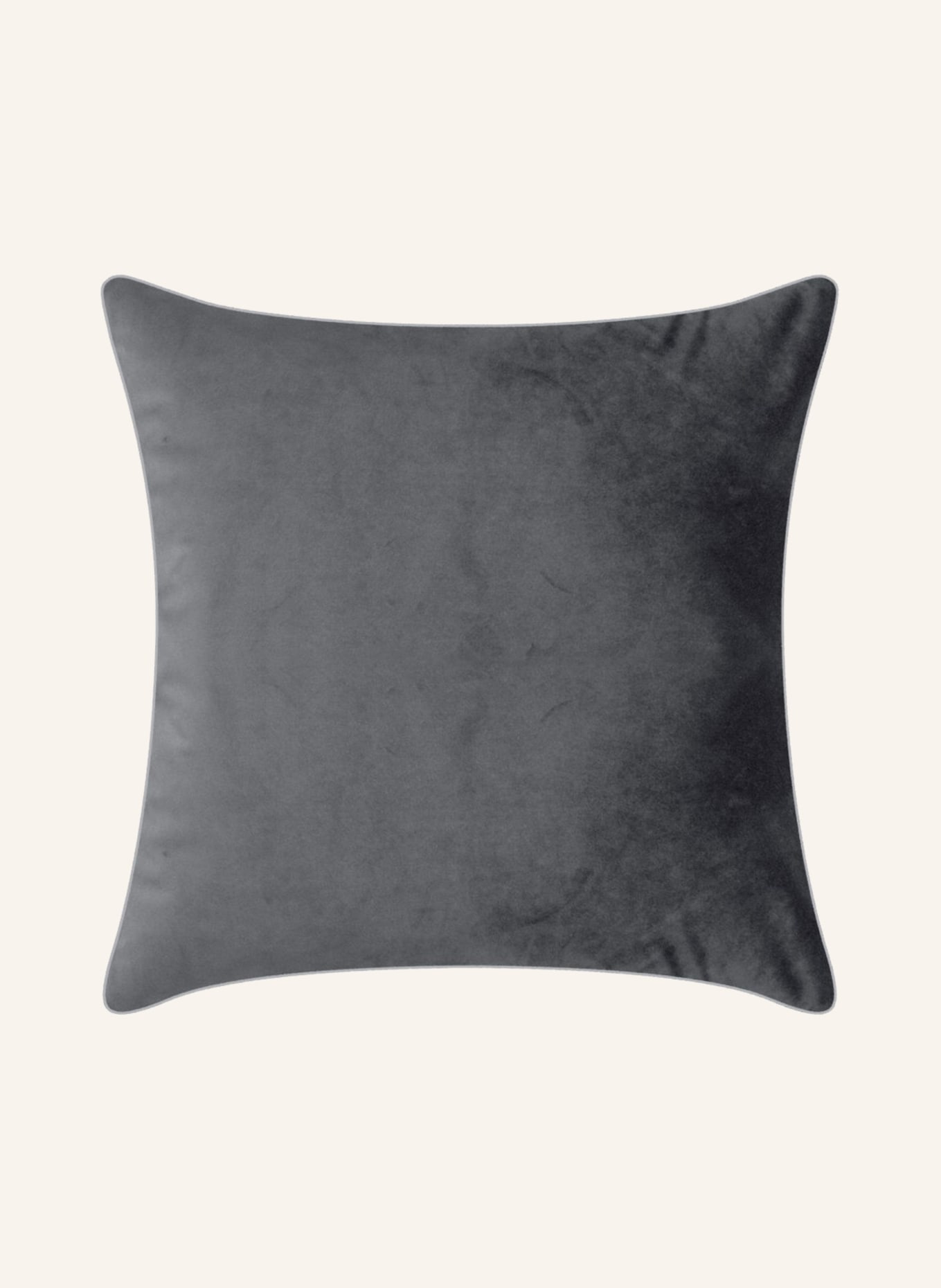 PAD Velvet decorative cushion cover ELEGANCE: GRAY