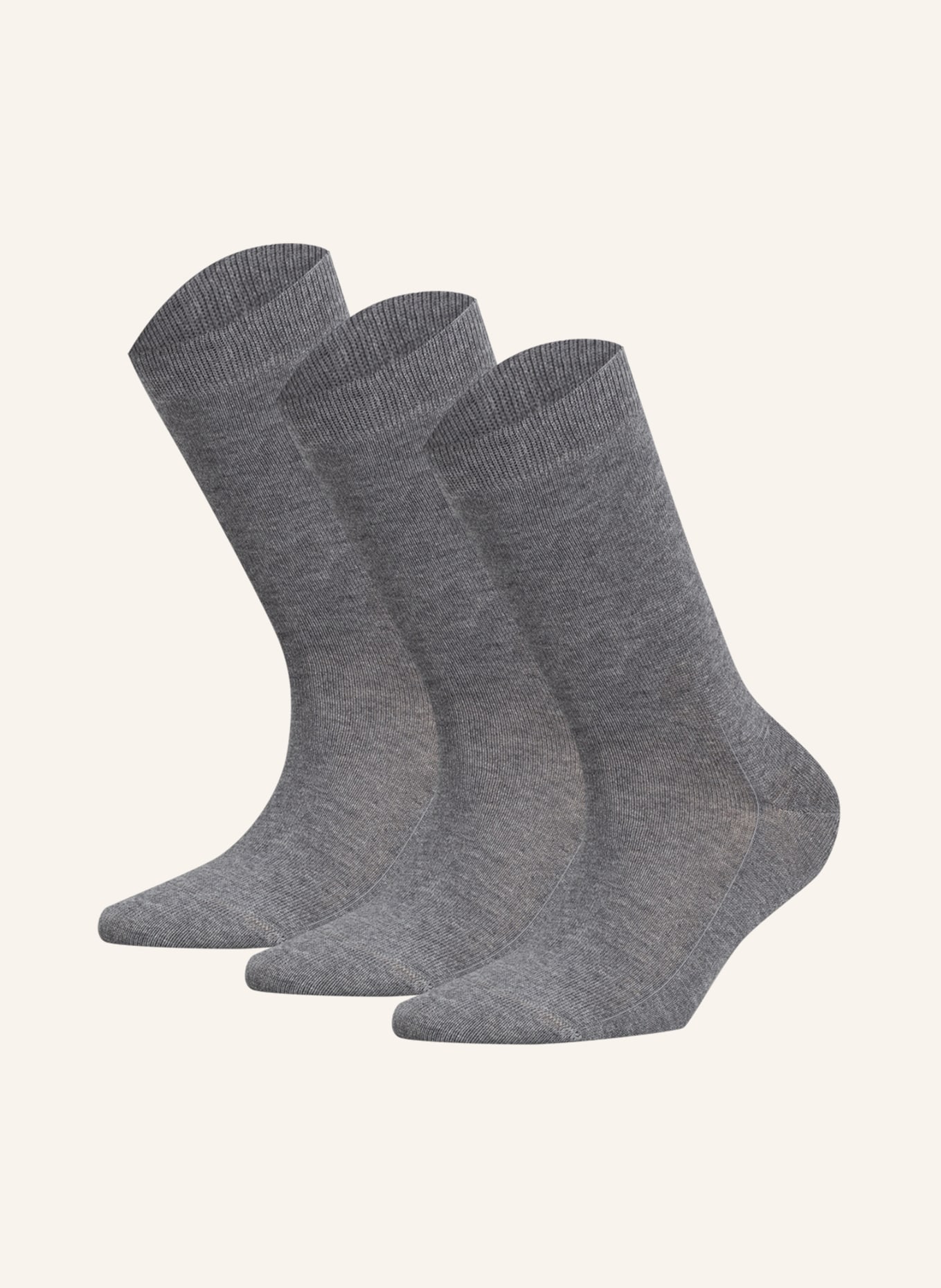 FALKE 3er-Pack Socken FAMILY: 3399 GREYMIX