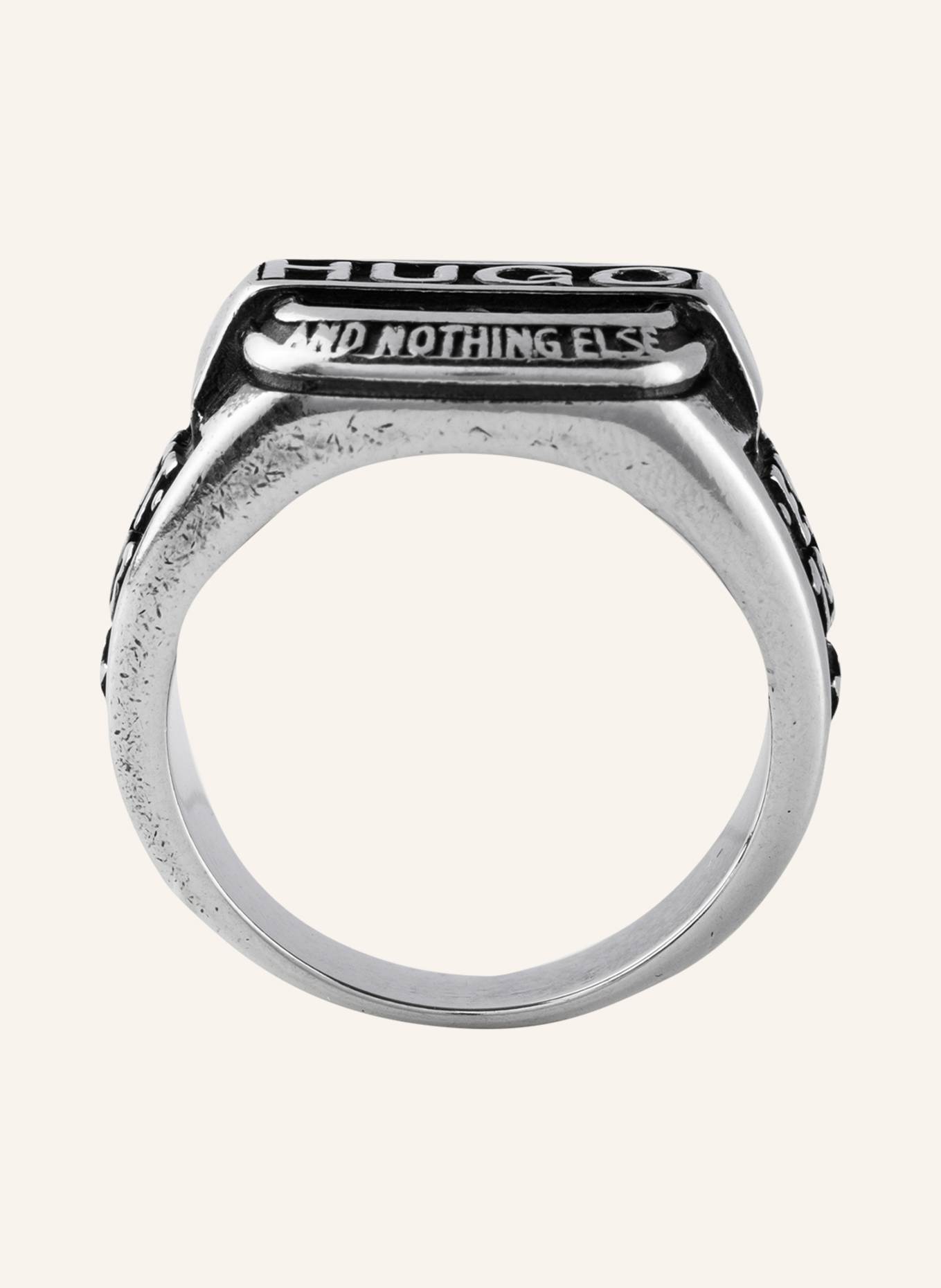 HUGO Ring: SILBER