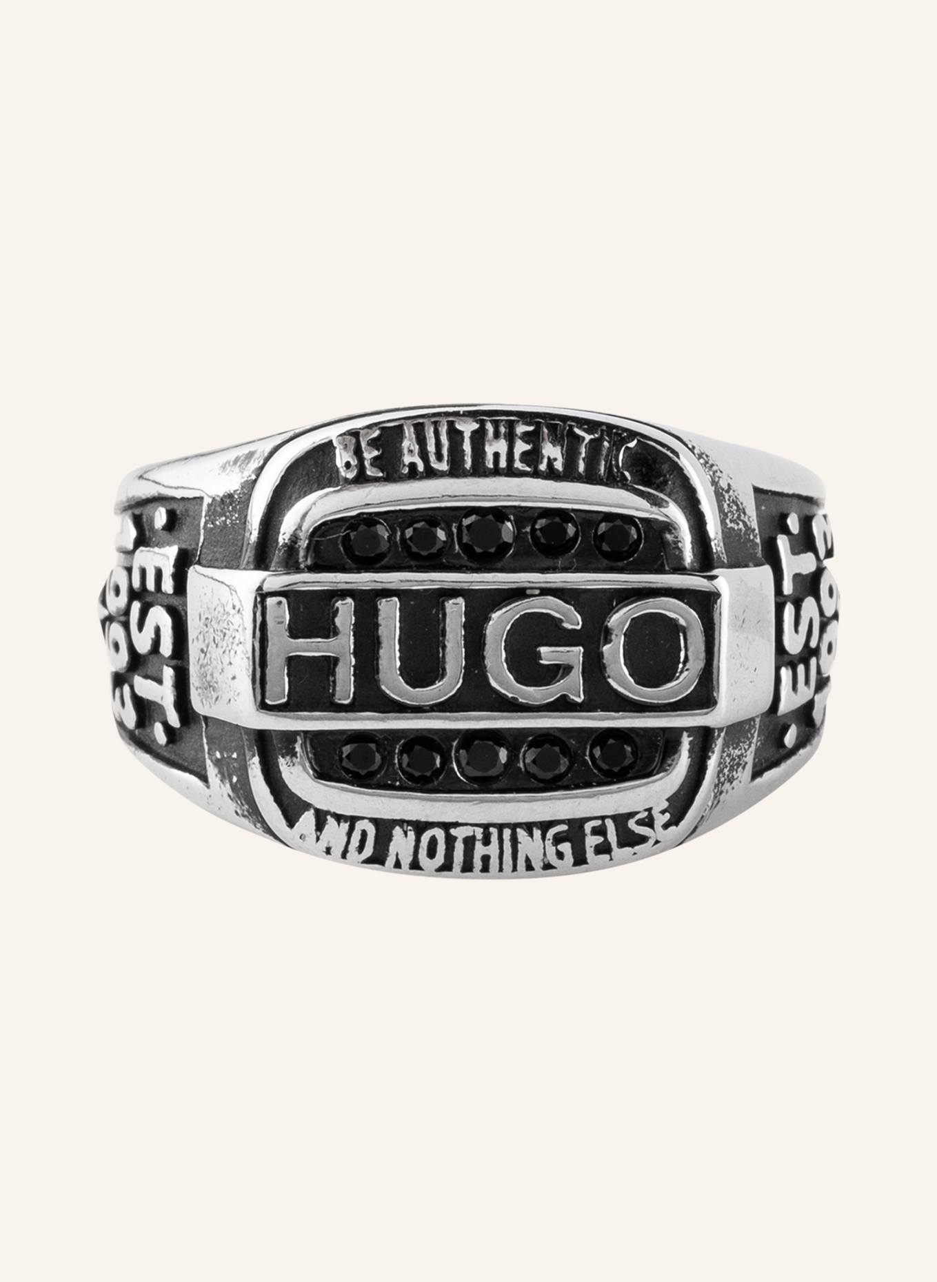 HUGO Ring: SILBER