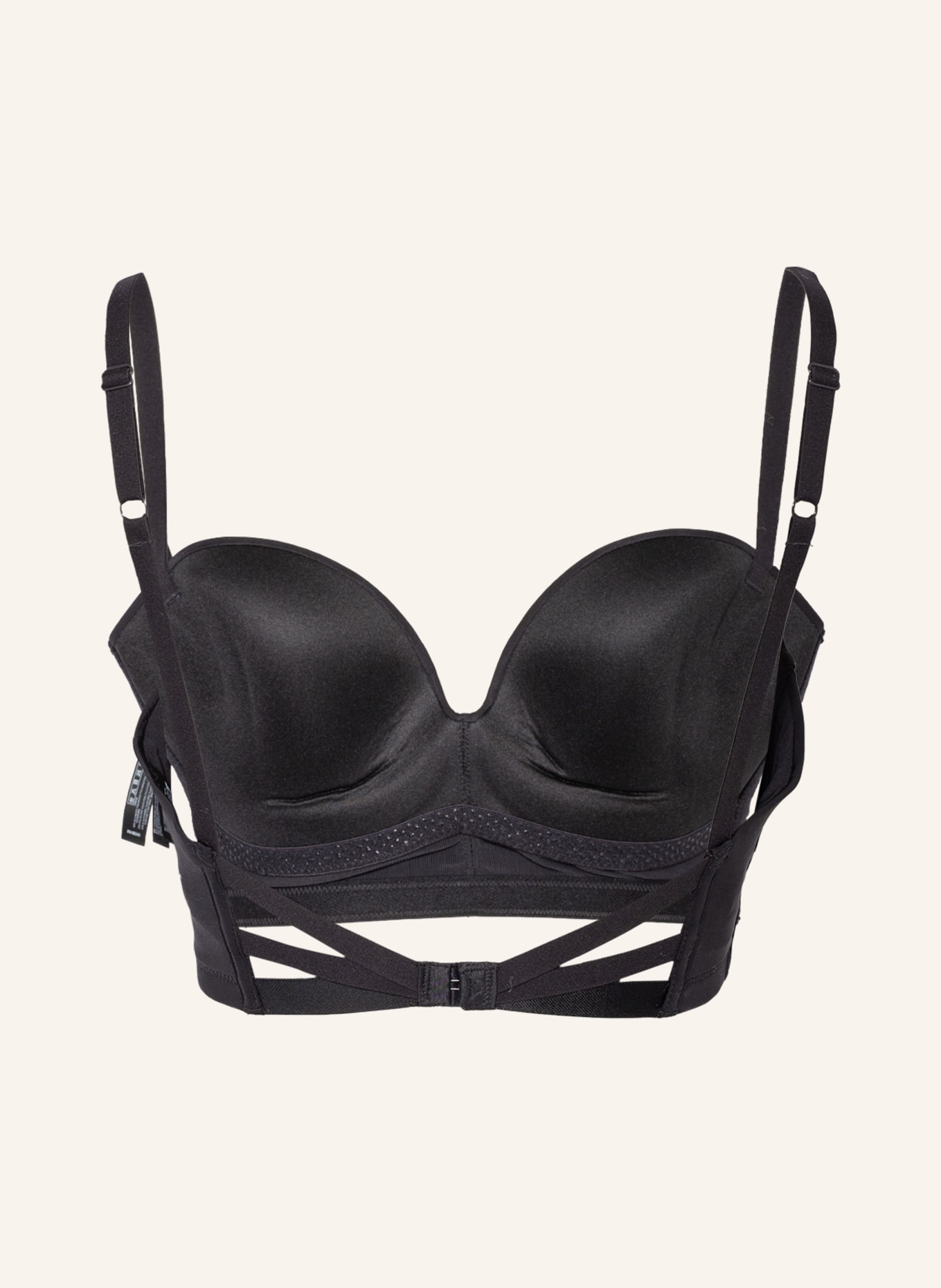 wonderbra Push-up bra ULTIMATE BACKLESS, Color: BLACK (Image 2)