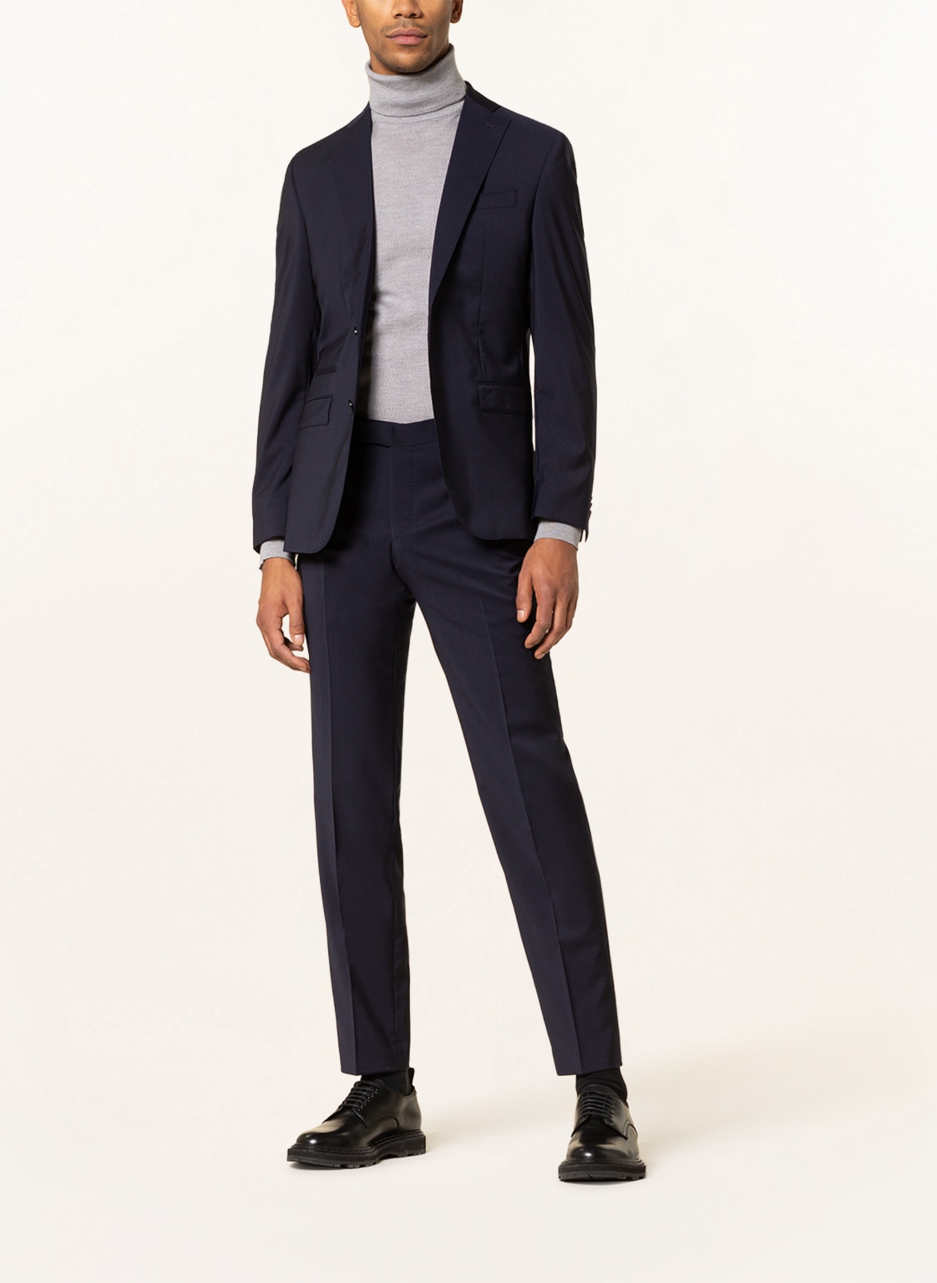 BALDESSARINI Suit trousers slim fit, Color: 6300 NIGHT SKY (Image 2)