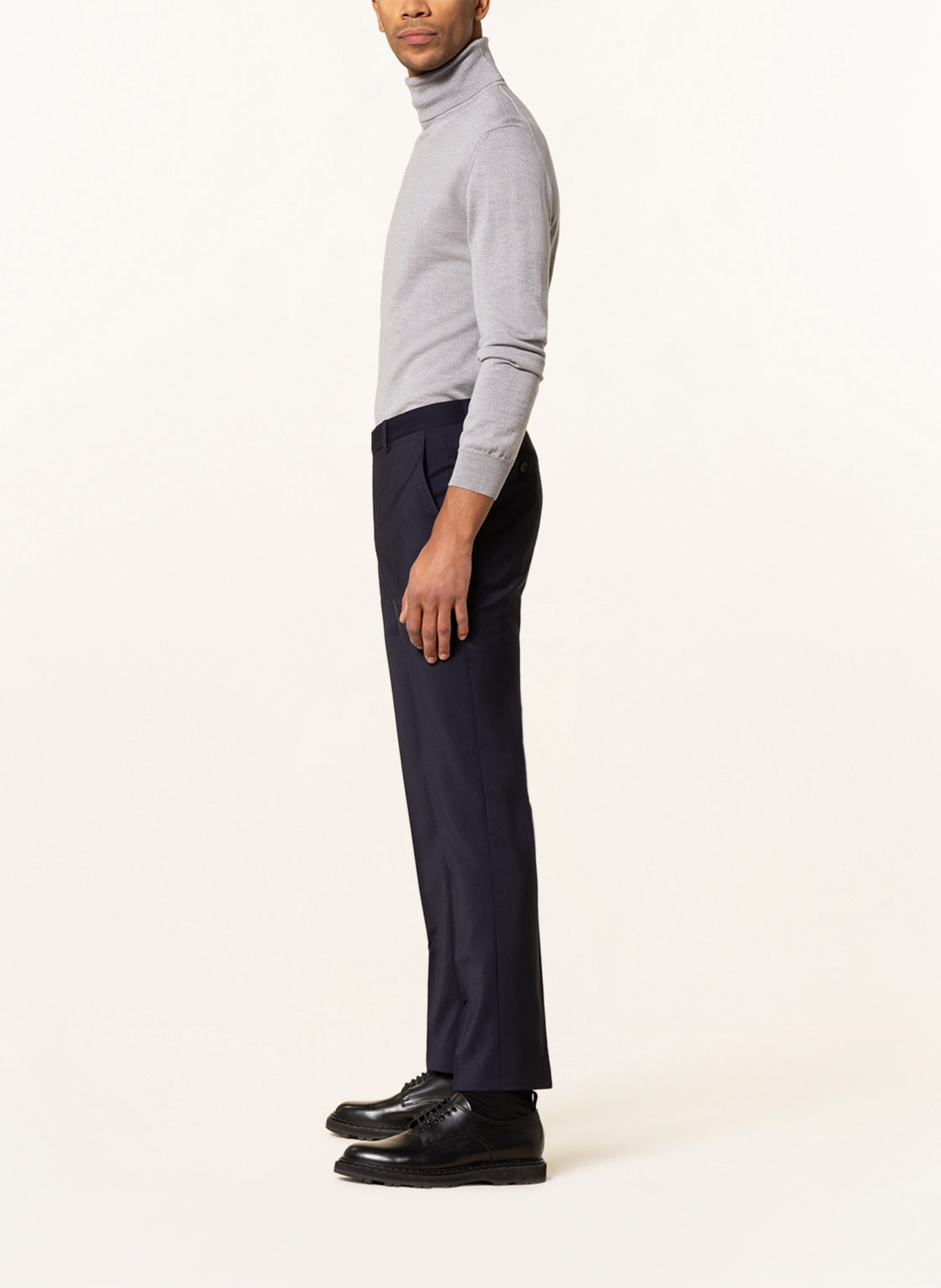 BALDESSARINI Spodnie garniturowe slim fit, Kolor: 6300 NIGHT SKY (Obrazek 5)