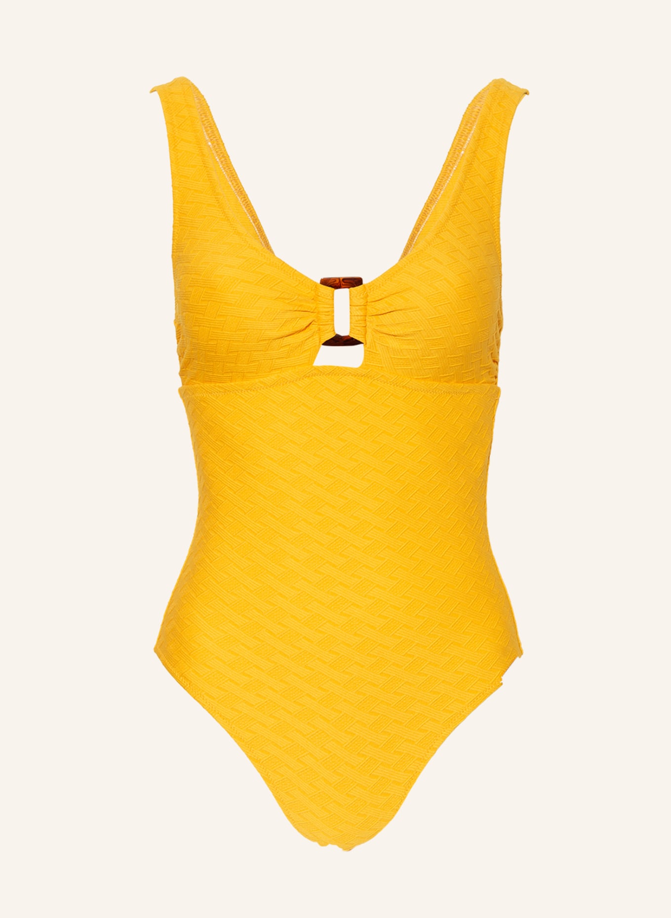 watercult Swimsuit JUNGLE MANIA in dark yellow | Breuninger