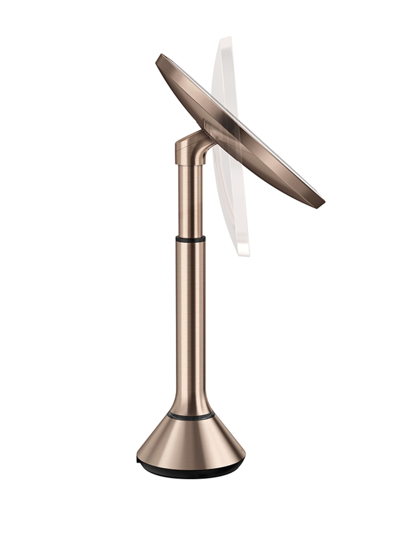 simplehuman SENSORSPIEGEL WEISS: ROSEGOLD