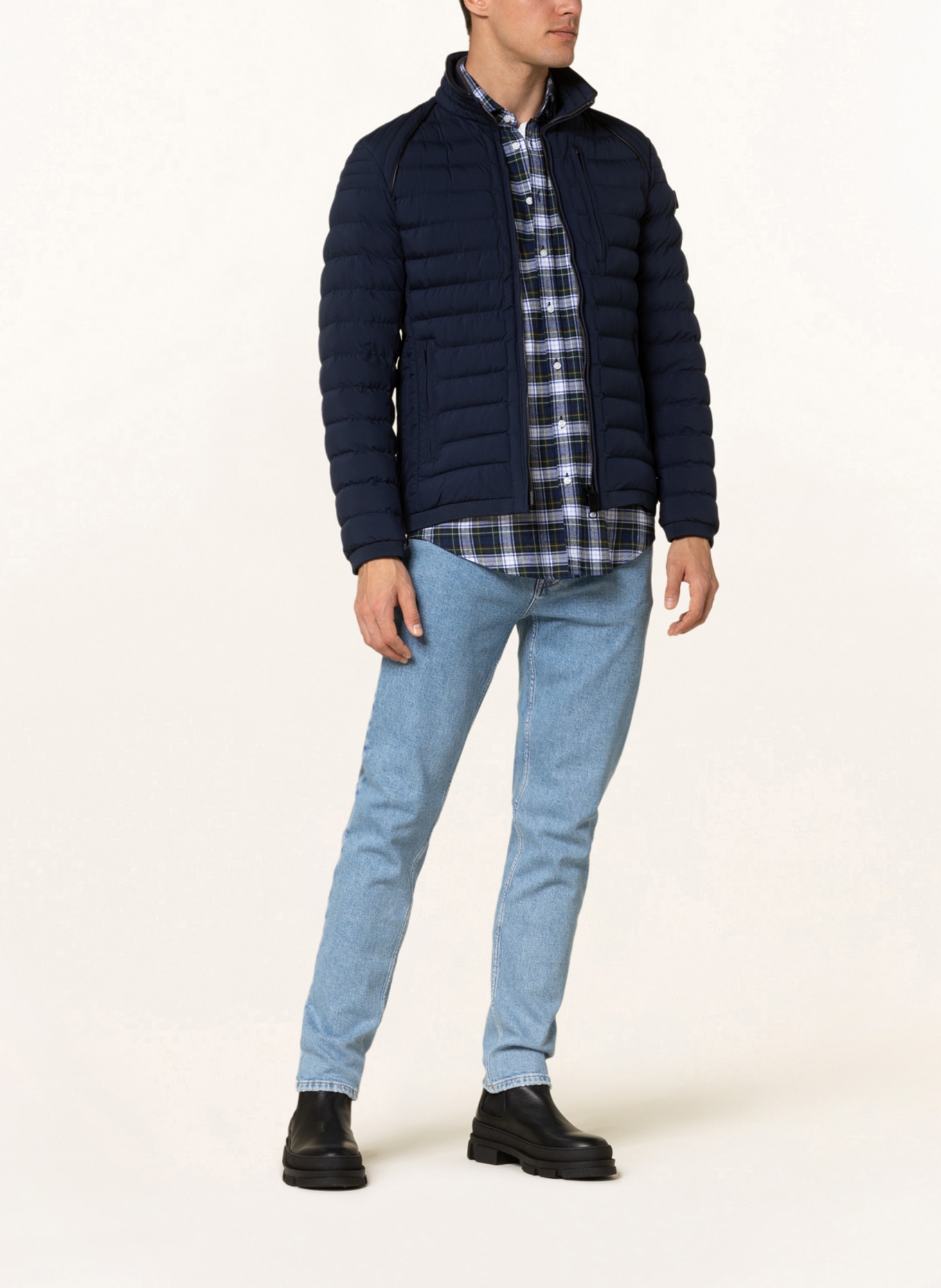 WELLENSTEYN Steppjacke MOLECULE: DUNKELBLAU