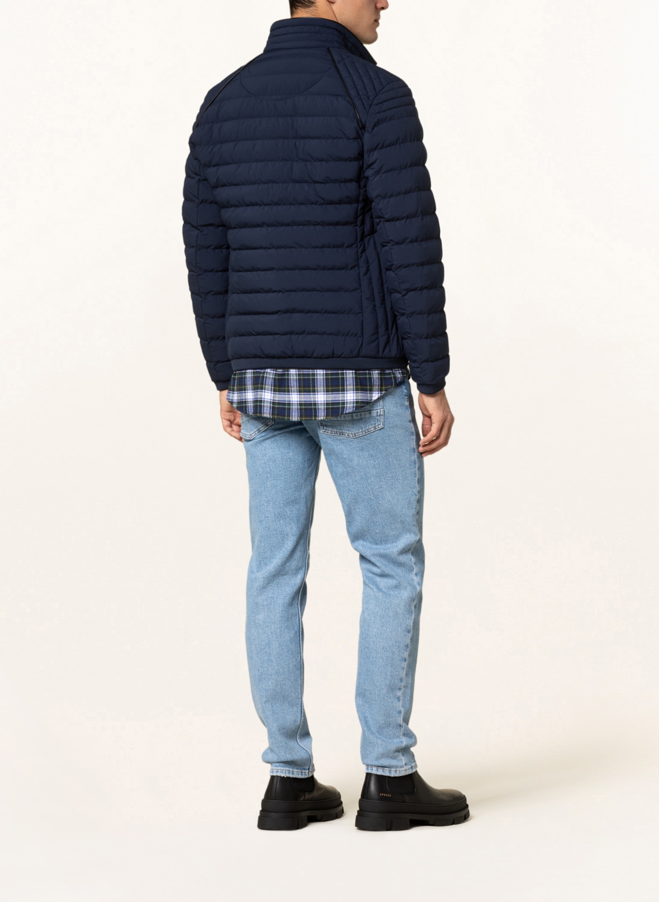WELLENSTEYN Steppjacke MOLECULE: DUNKELBLAU