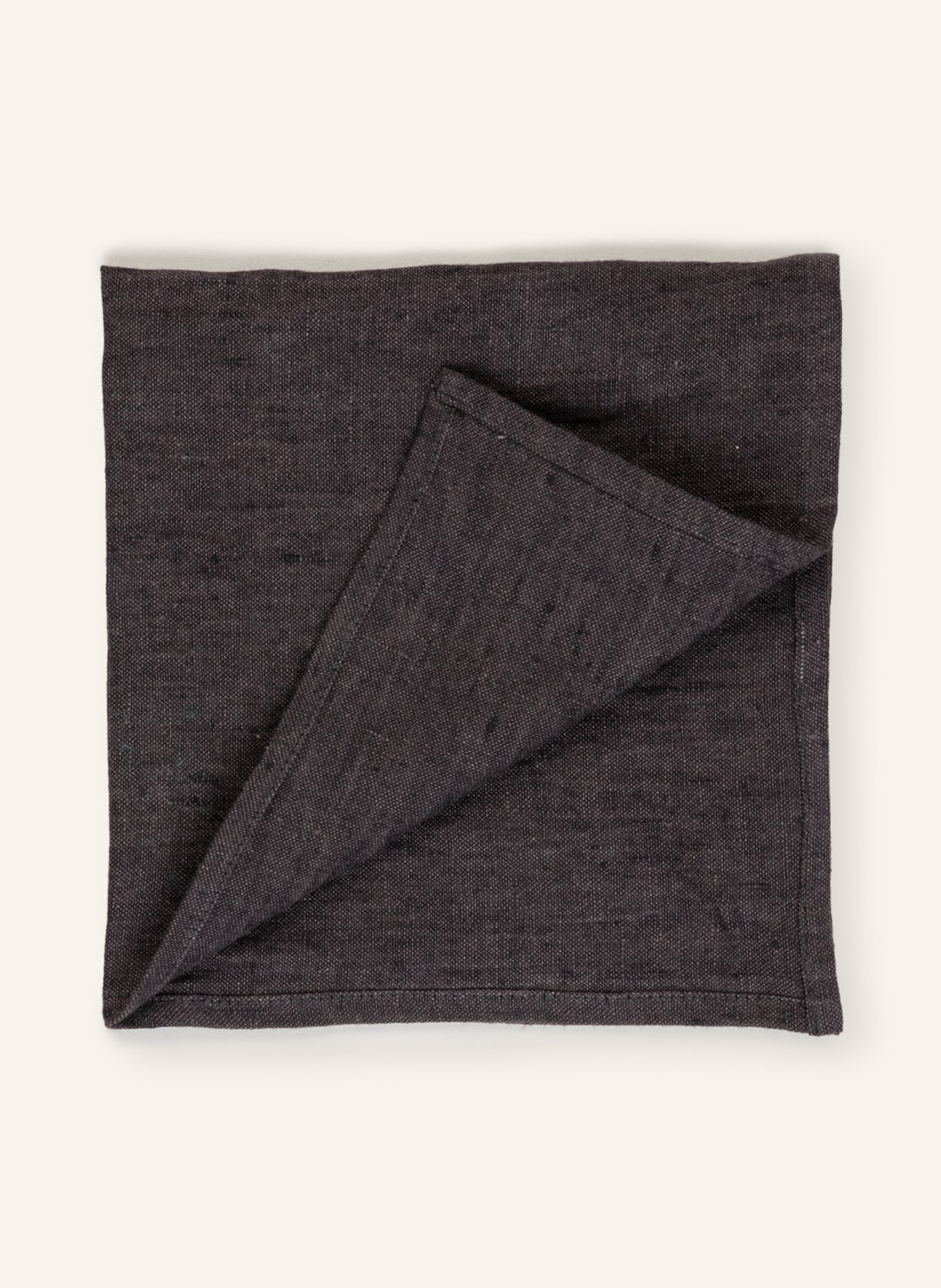 PROFLAX Linen napkin SVEN, Color: DARK GRAY (Image 1)