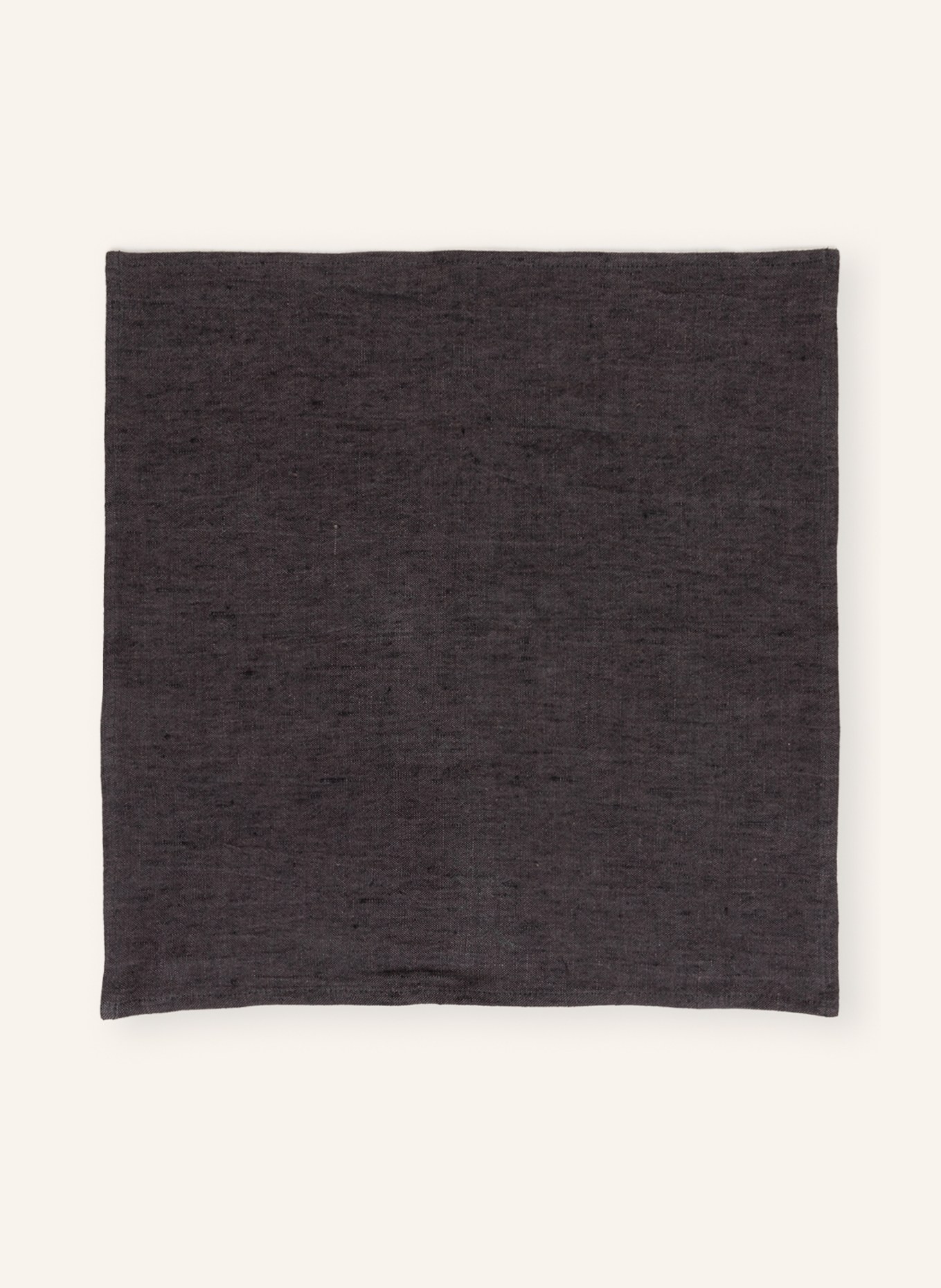 PROFLAX Linen napkin SVEN, Color: DARK GRAY (Image 2)