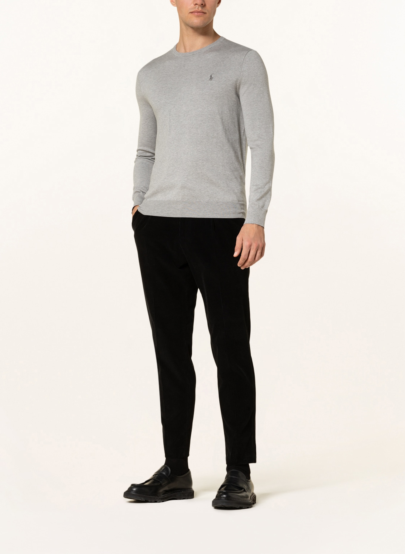 POLO RALPH LAUREN Pullover: GRAU