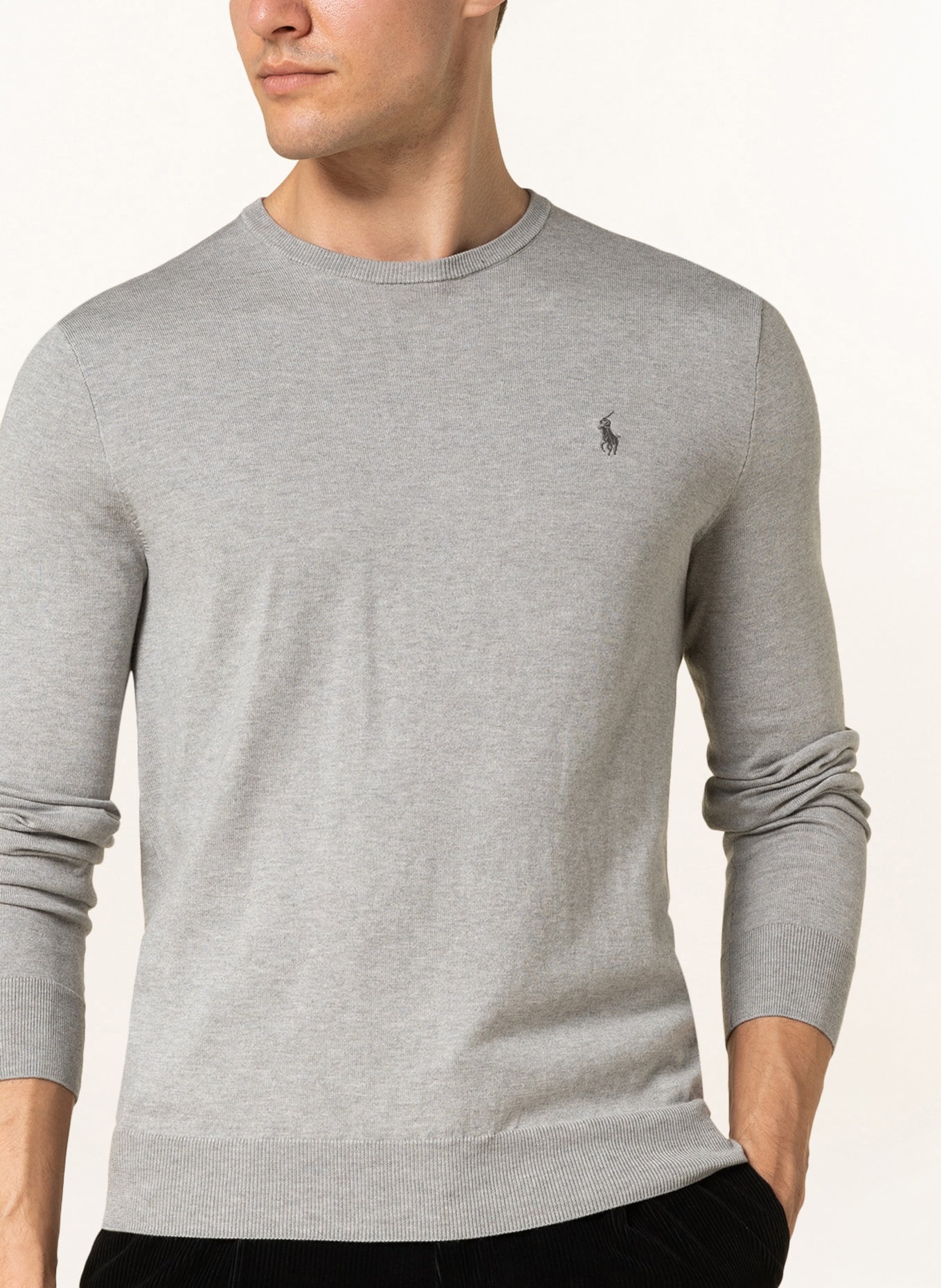 POLO RALPH LAUREN Pullover: GRAU