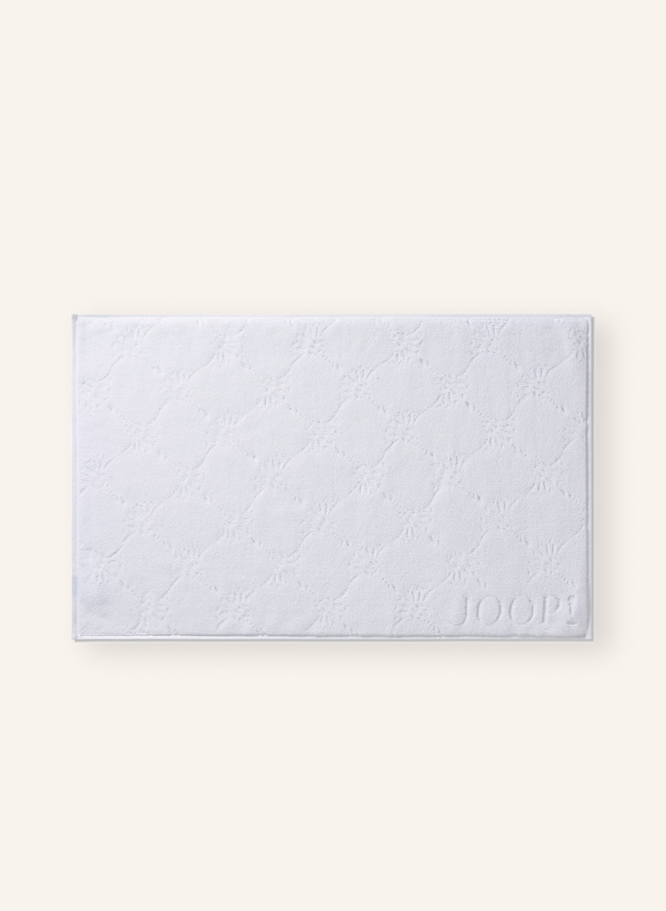 JOOP! Bath mat UNI CORNFLOWER, Color: WHITE (Image 1)