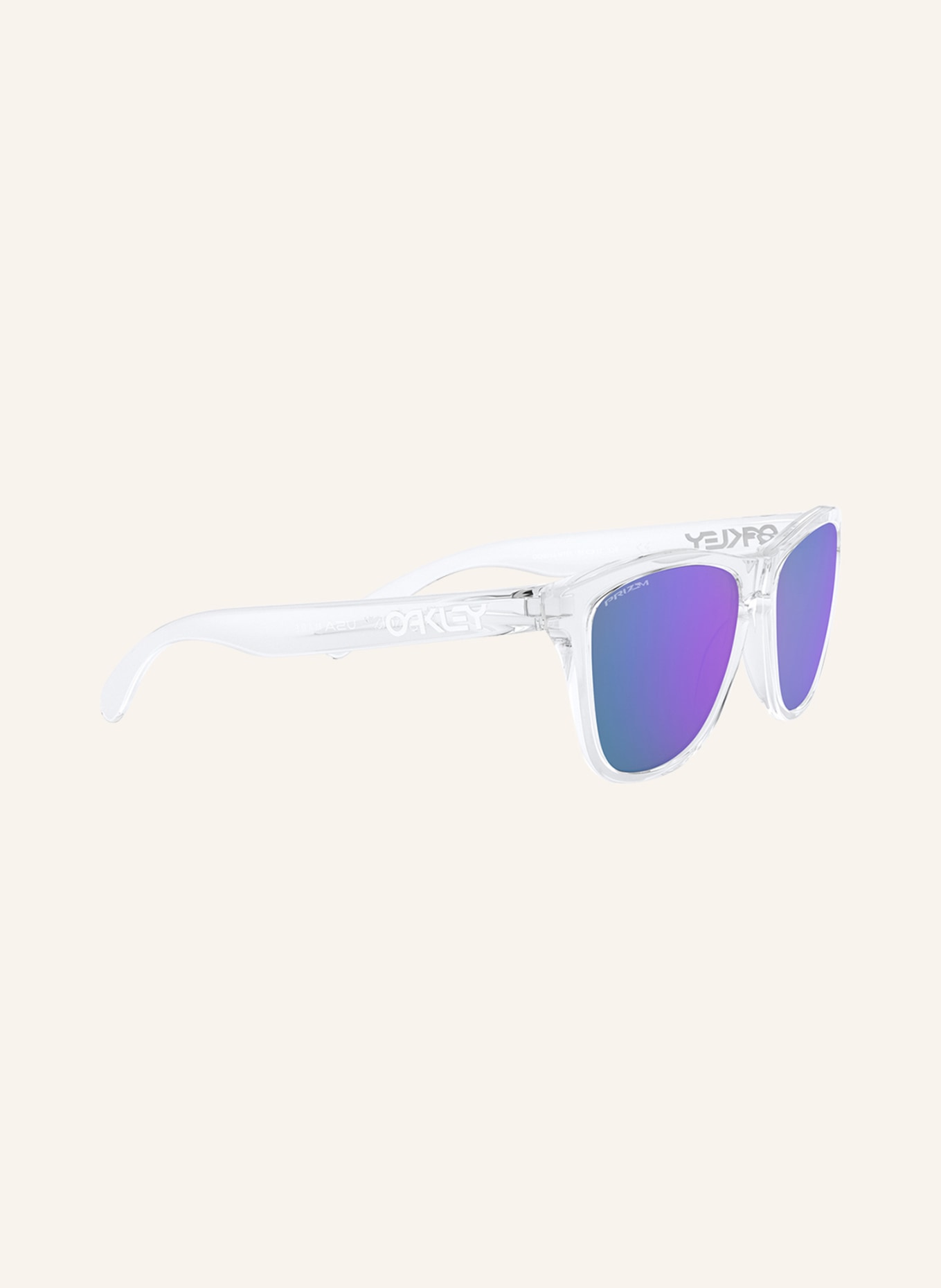 OAKLEY Sunglasses FROGSKINS, Color: 9013H7 - TRANSPARENT/BROWN POLARIZED (Image 3)