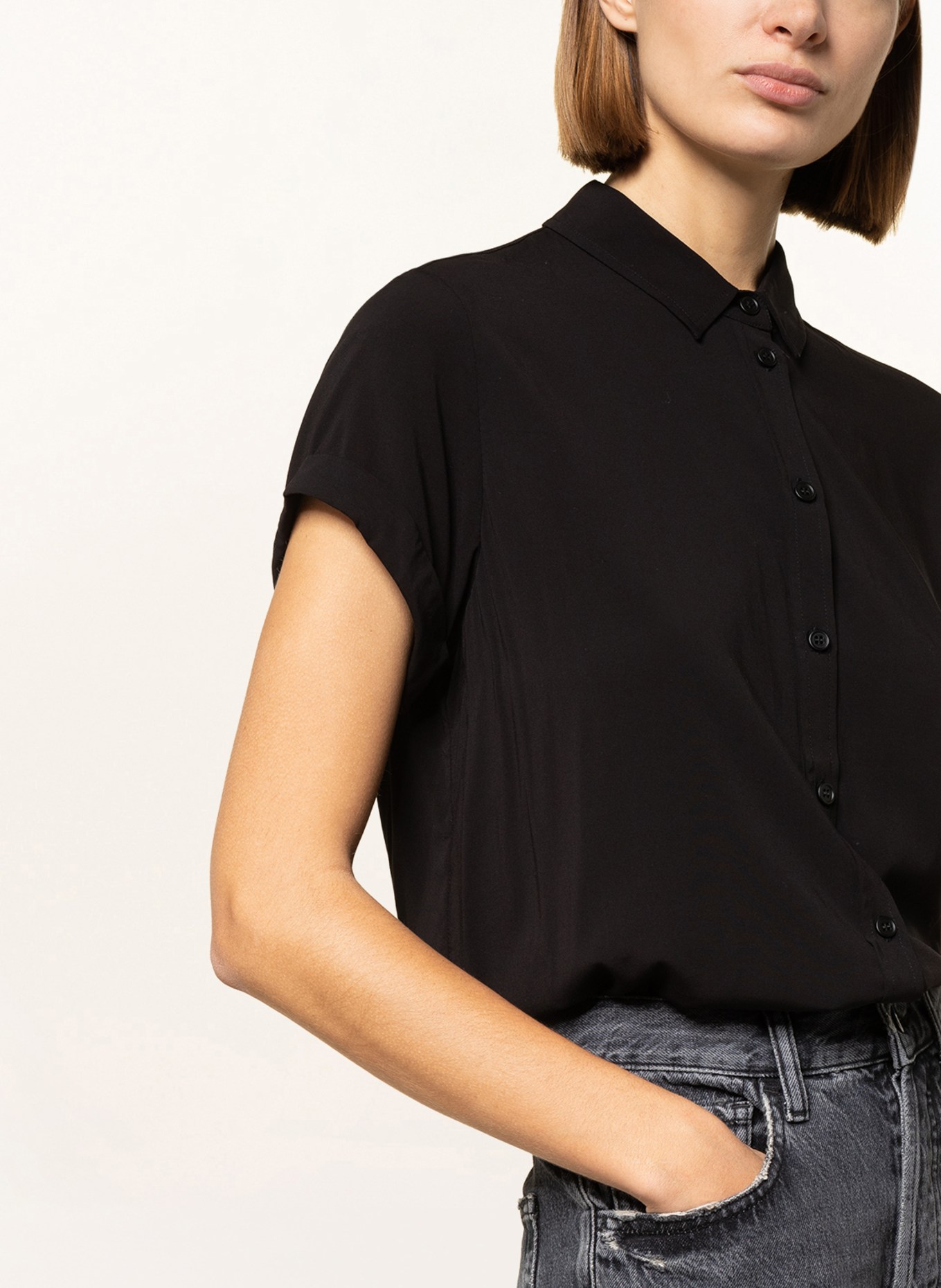 SAMSØE  SAMSØE Shirt blouse MAJAN, Color: BLACK (Image 4)