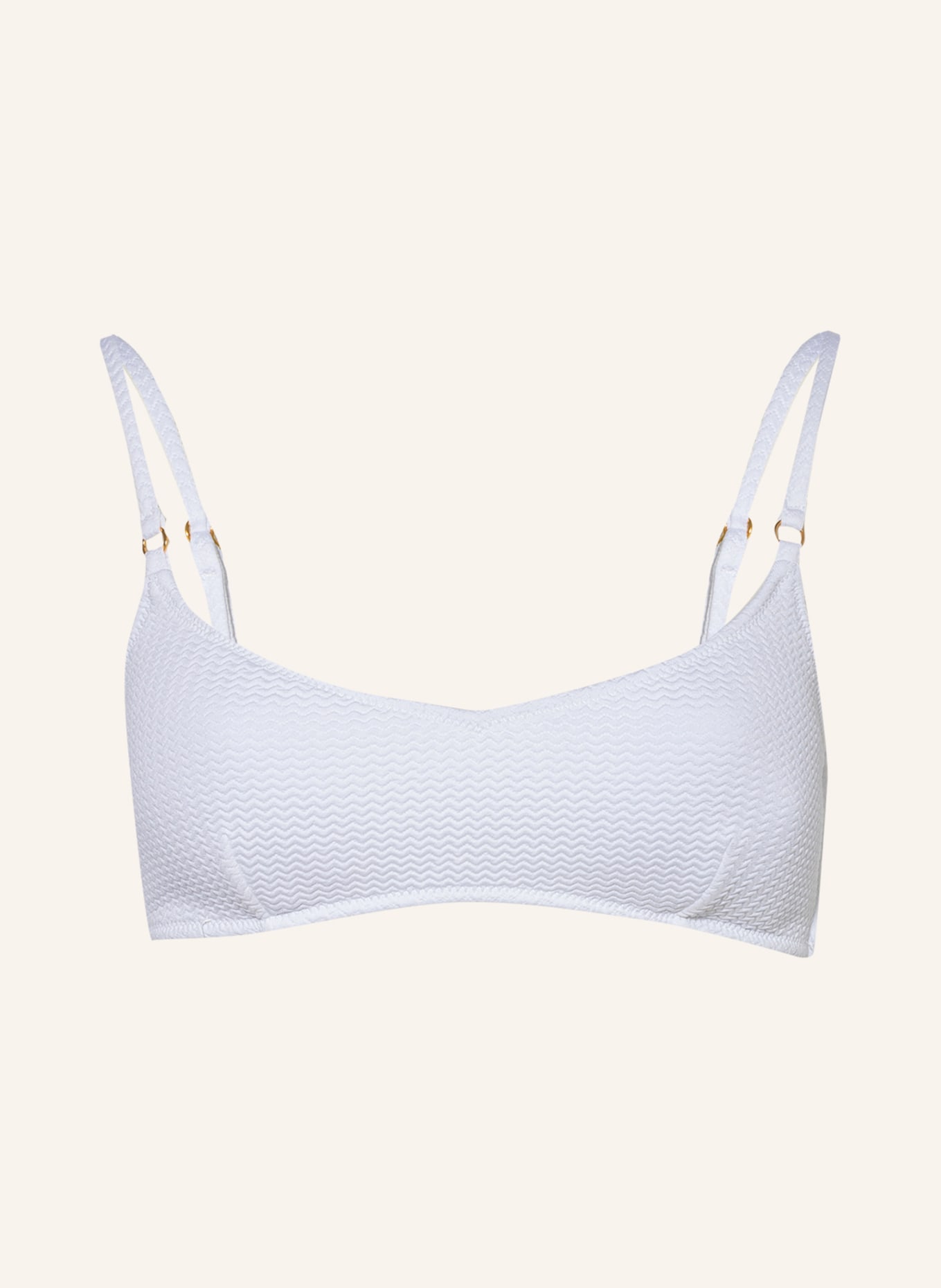 SEAFOLLY Bralette bikini top SEA DIVE, Color: WHITE (Image 1)