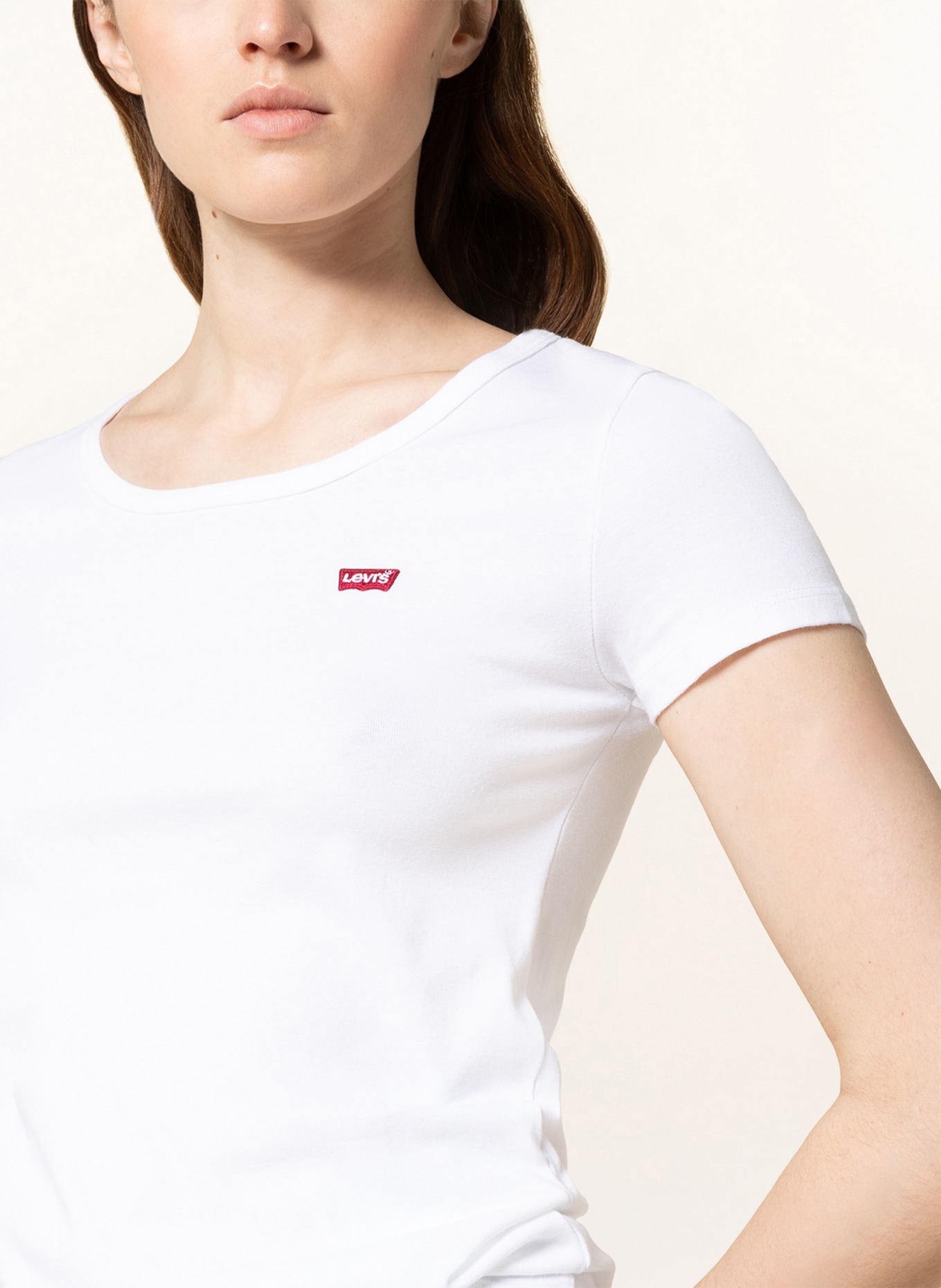 Levi's® 2-pack T-shirts, Color: WHITE/ BLACK (Image 4)