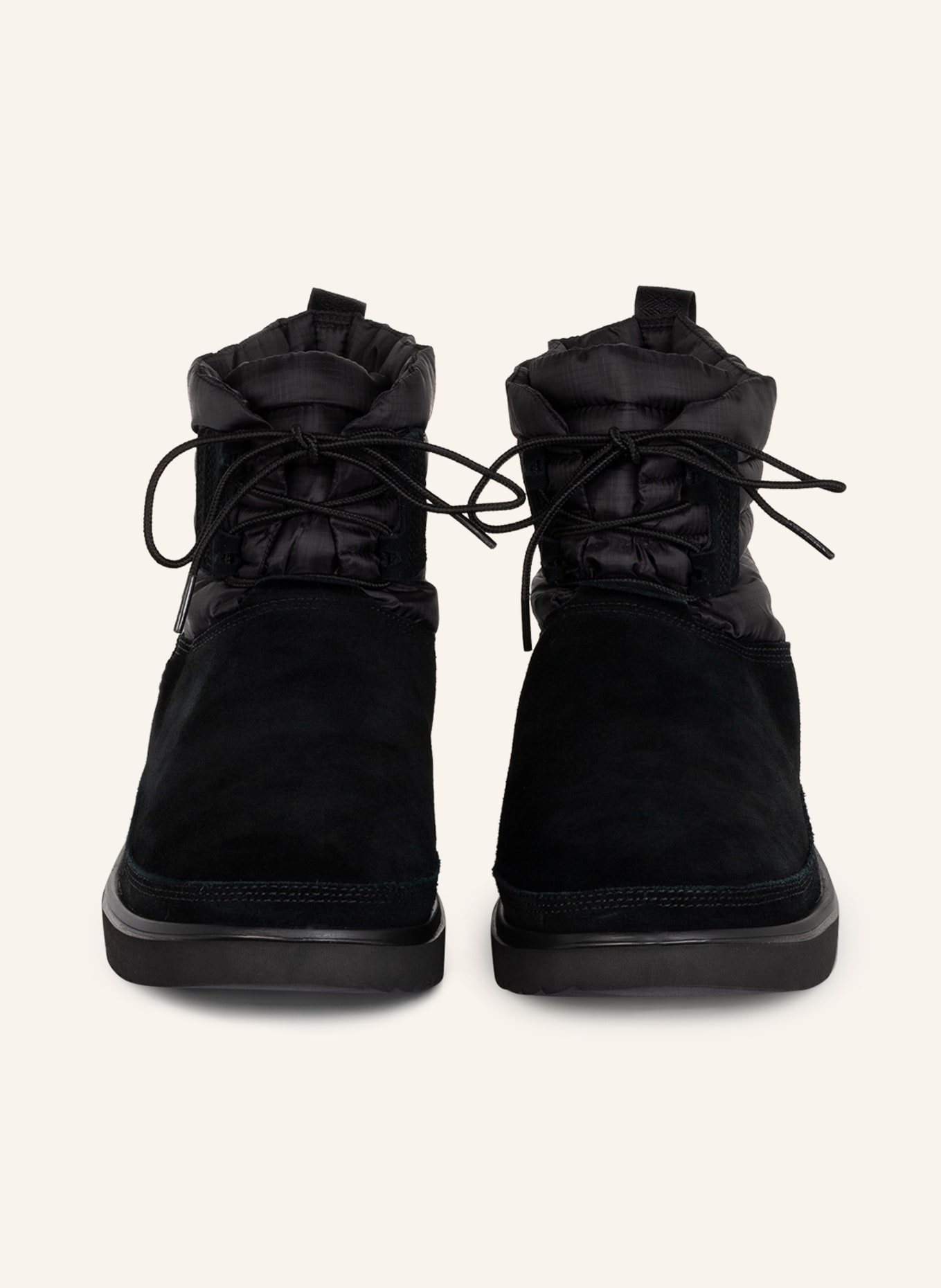 UGG Boots CLASSIC MINI LACE-UP WEATHER, Color: BLACK (Image 3)
