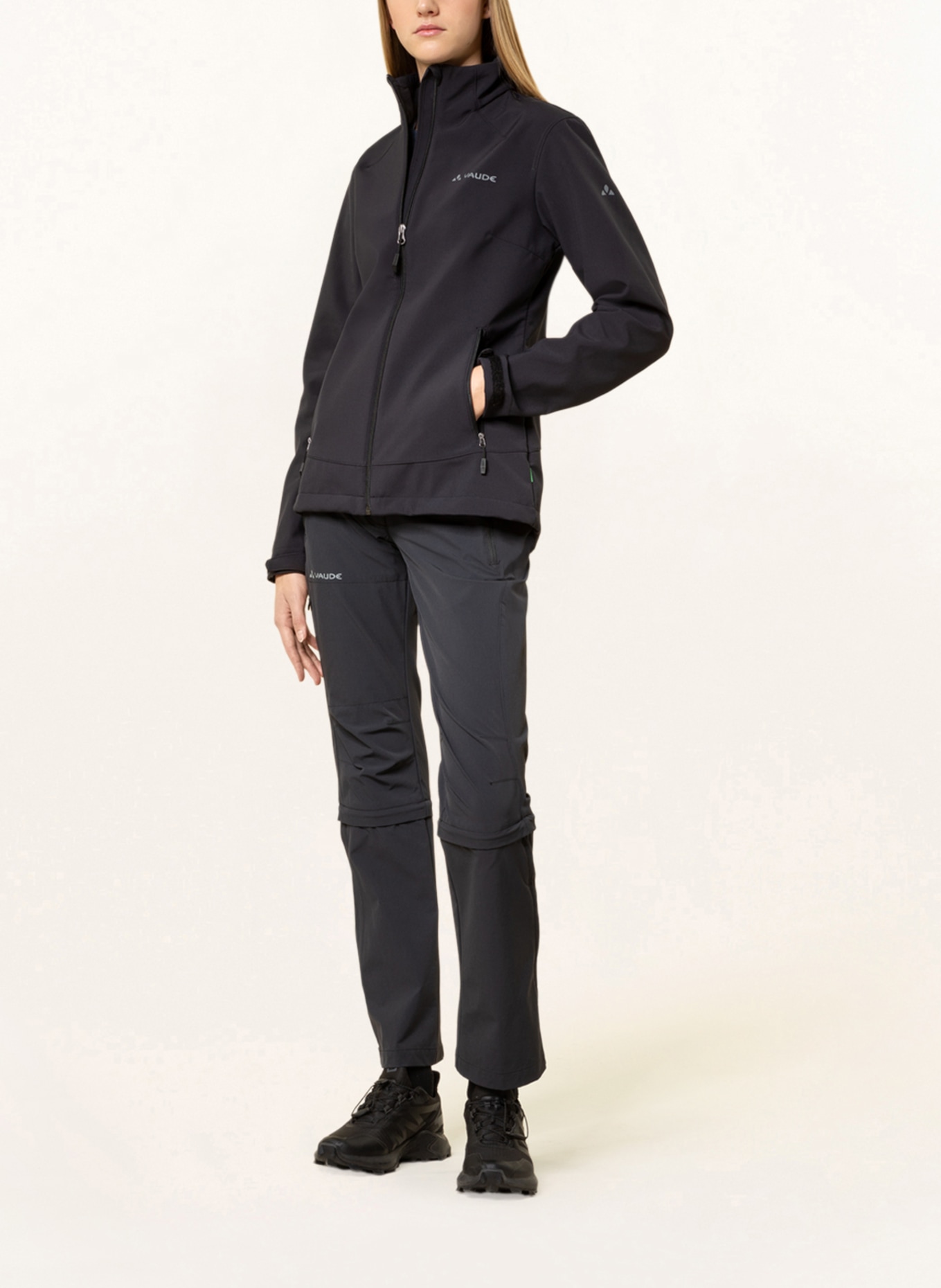 VAUDE Softshell jacket CYCLONE VI, Color: BLACK (Image 2)