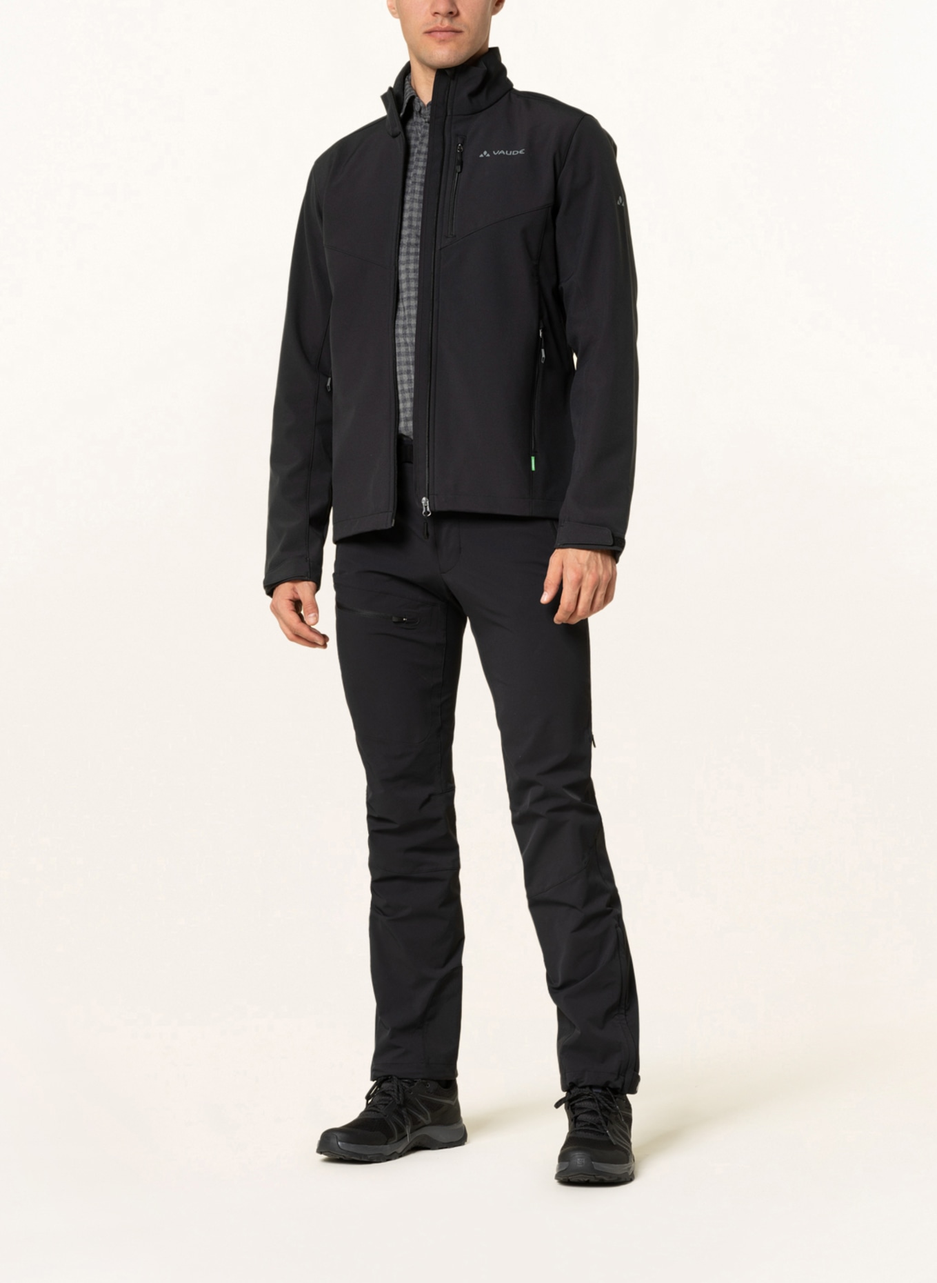 VAUDE Veste softshell CYCLONE: NOIR