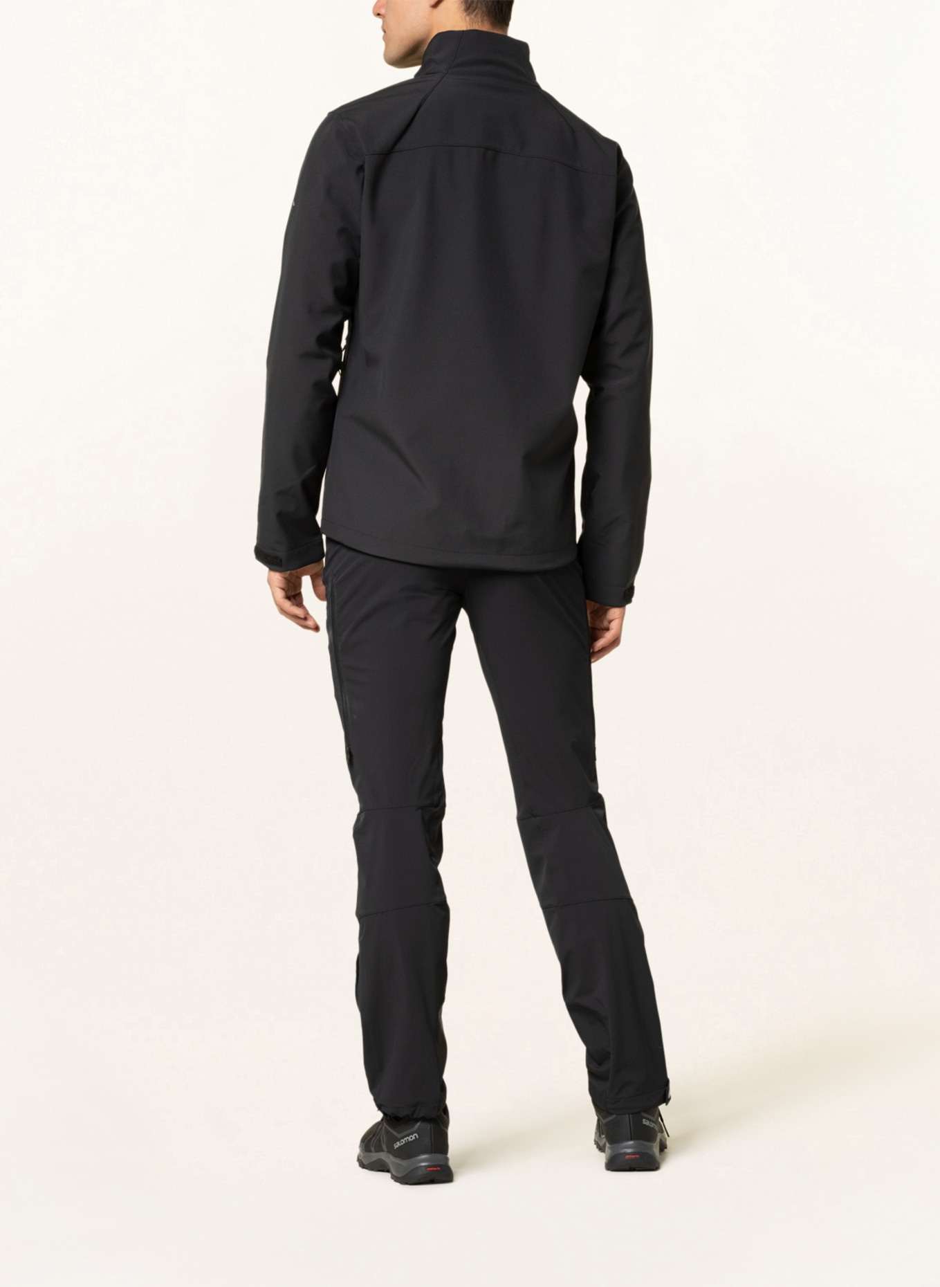 VAUDE Veste softshell CYCLONE: NOIR