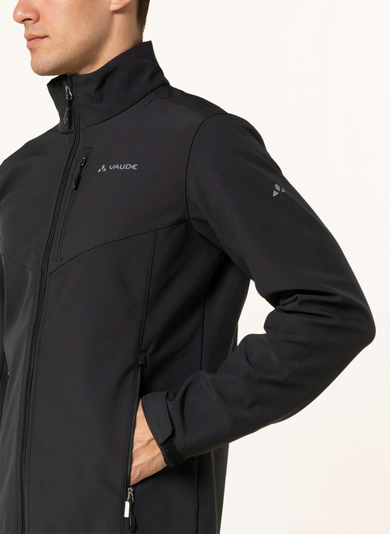 VAUDE Veste softshell CYCLONE: NOIR