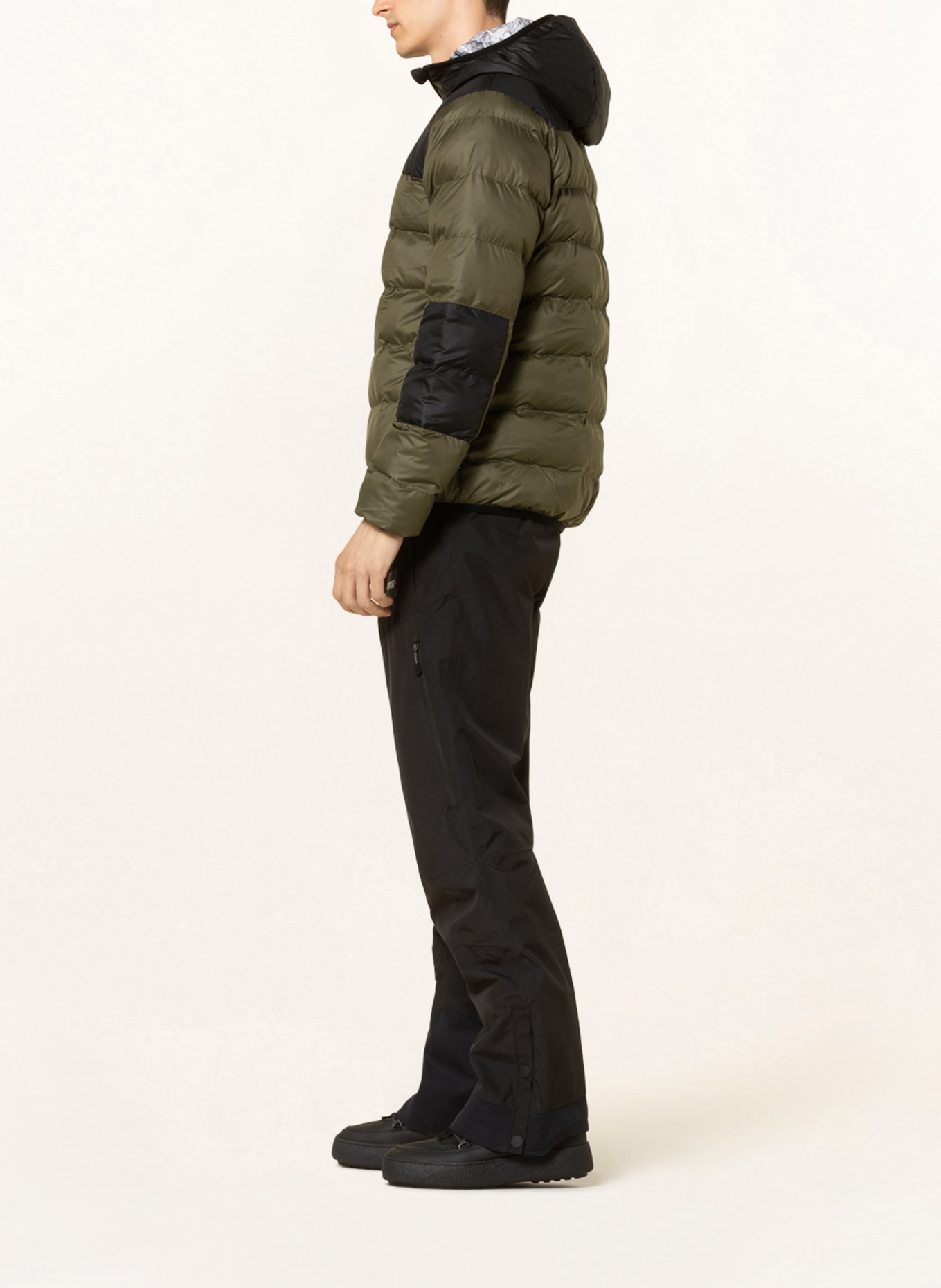 PICTURE Reversible quilted jacket SCAPE, Color: OLIVE/ DARK GRAY (Image 5)
