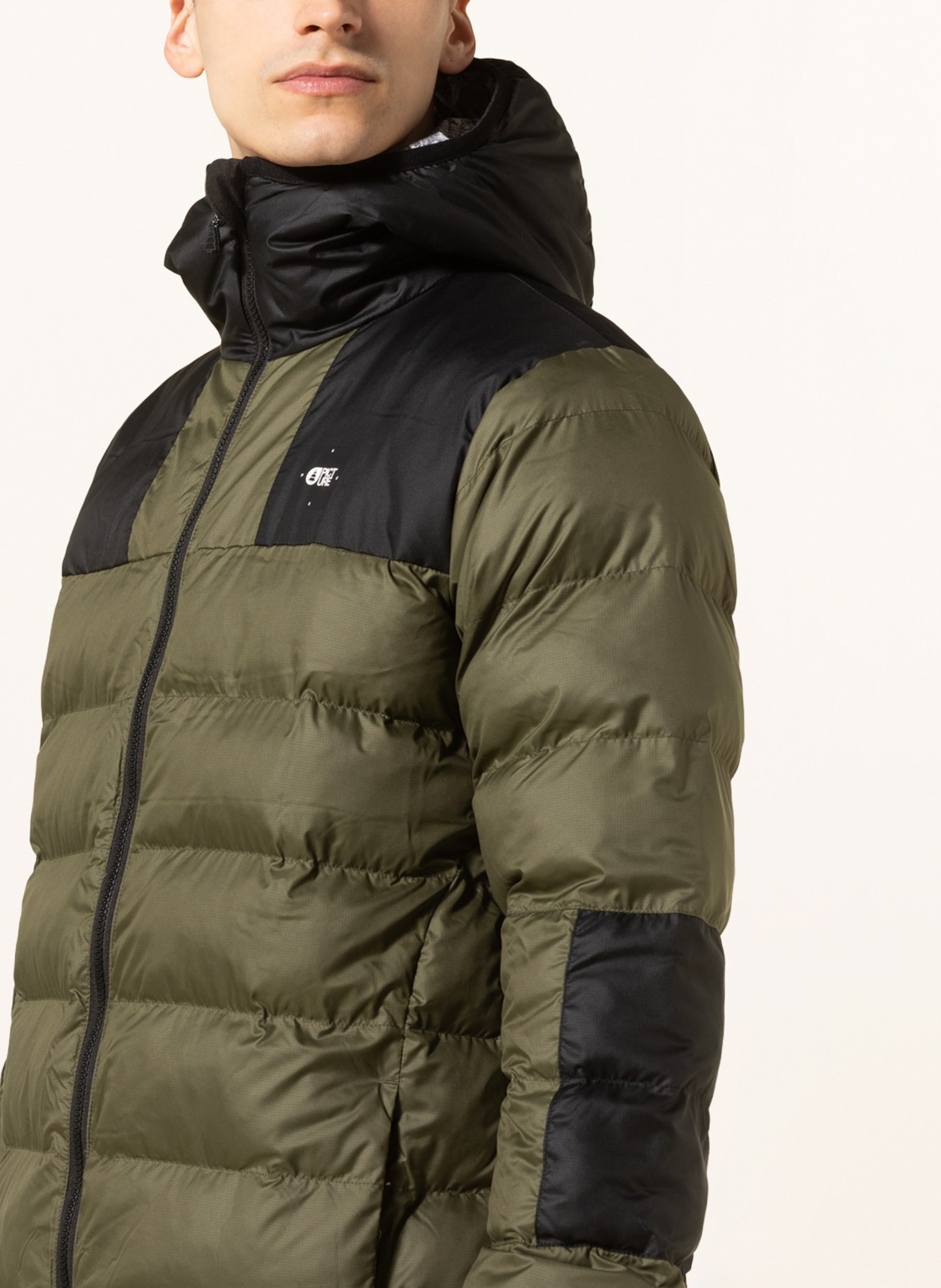 PICTURE Reversible quilted jacket SCAPE, Color: OLIVE/ DARK GRAY (Image 6)