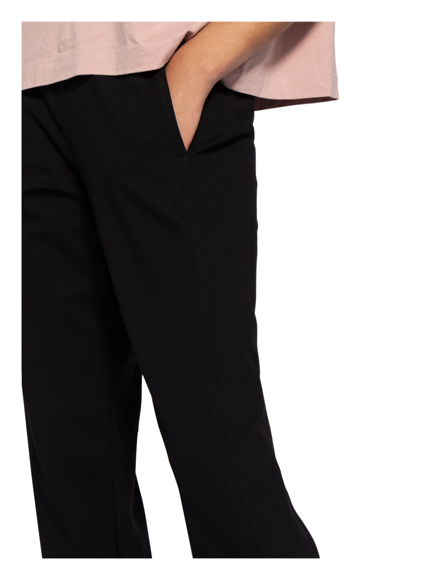 ARMEDANGELS Jersey pants MAGDAA, Color: BLACK (Image 5)
