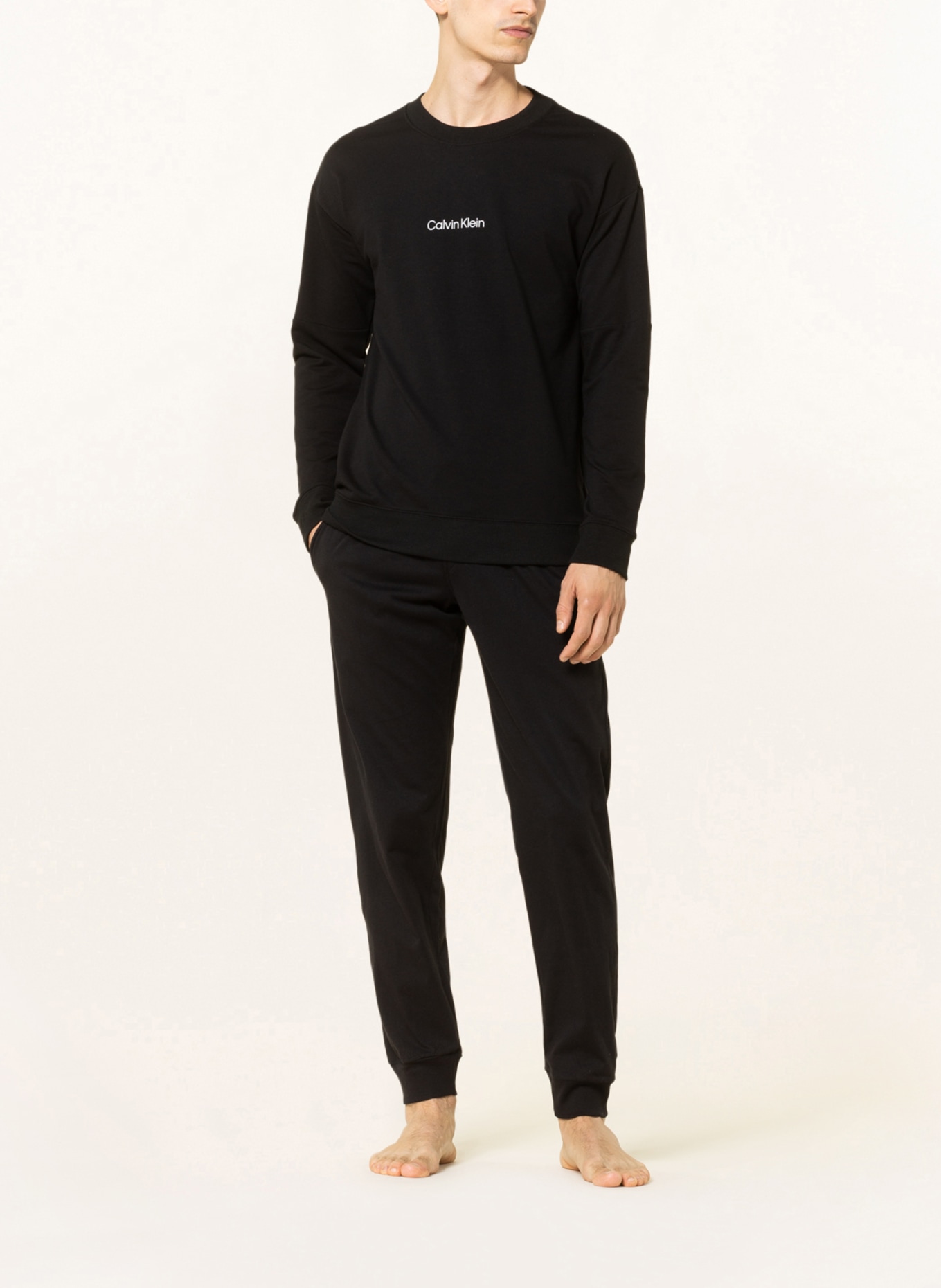 Calvin Klein Lounge sweatshirt MODERN STRUCTURE, Color: BLACK (Image 2)