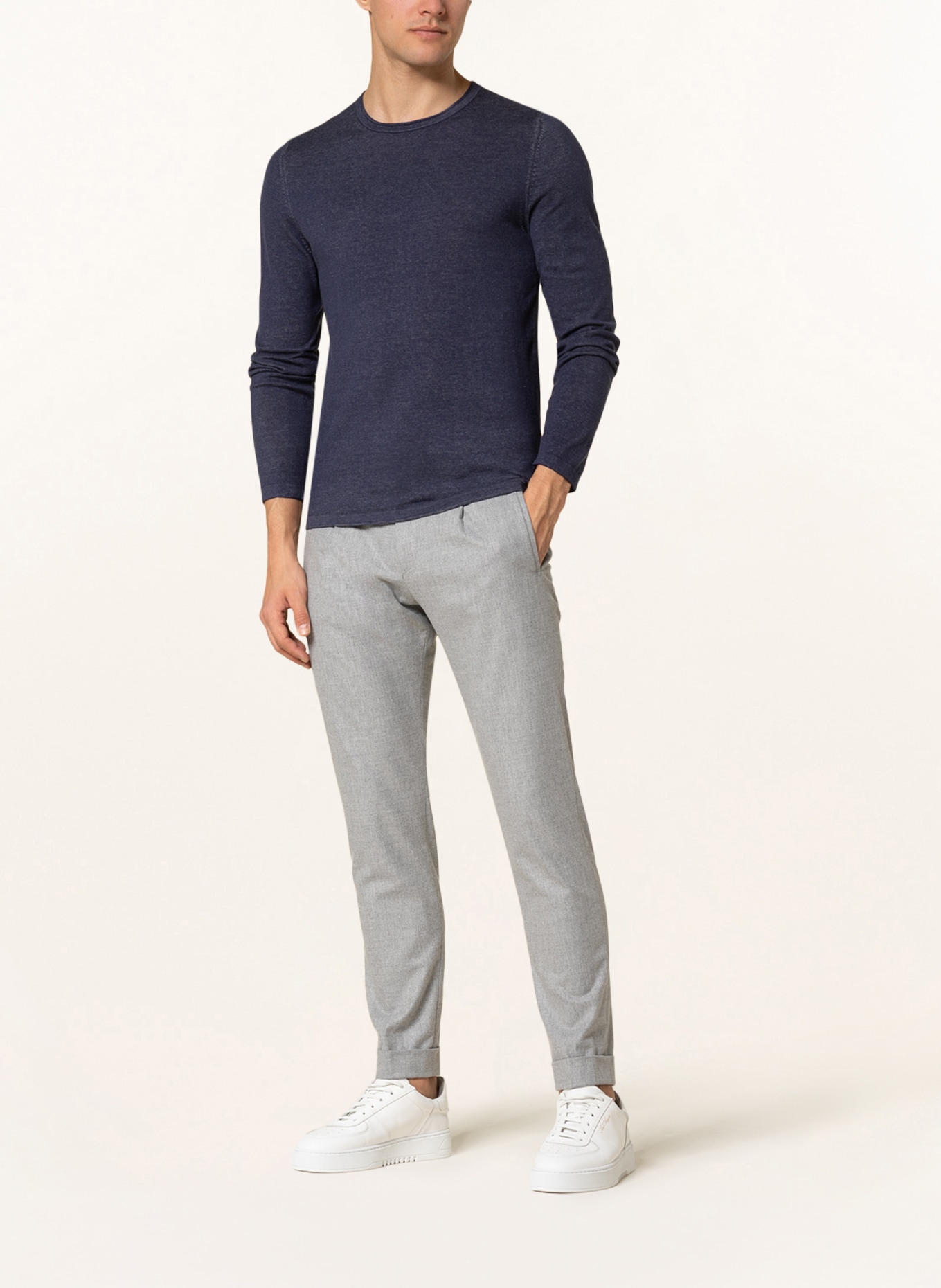 OLYMP Pullover: DUNKELBLAU